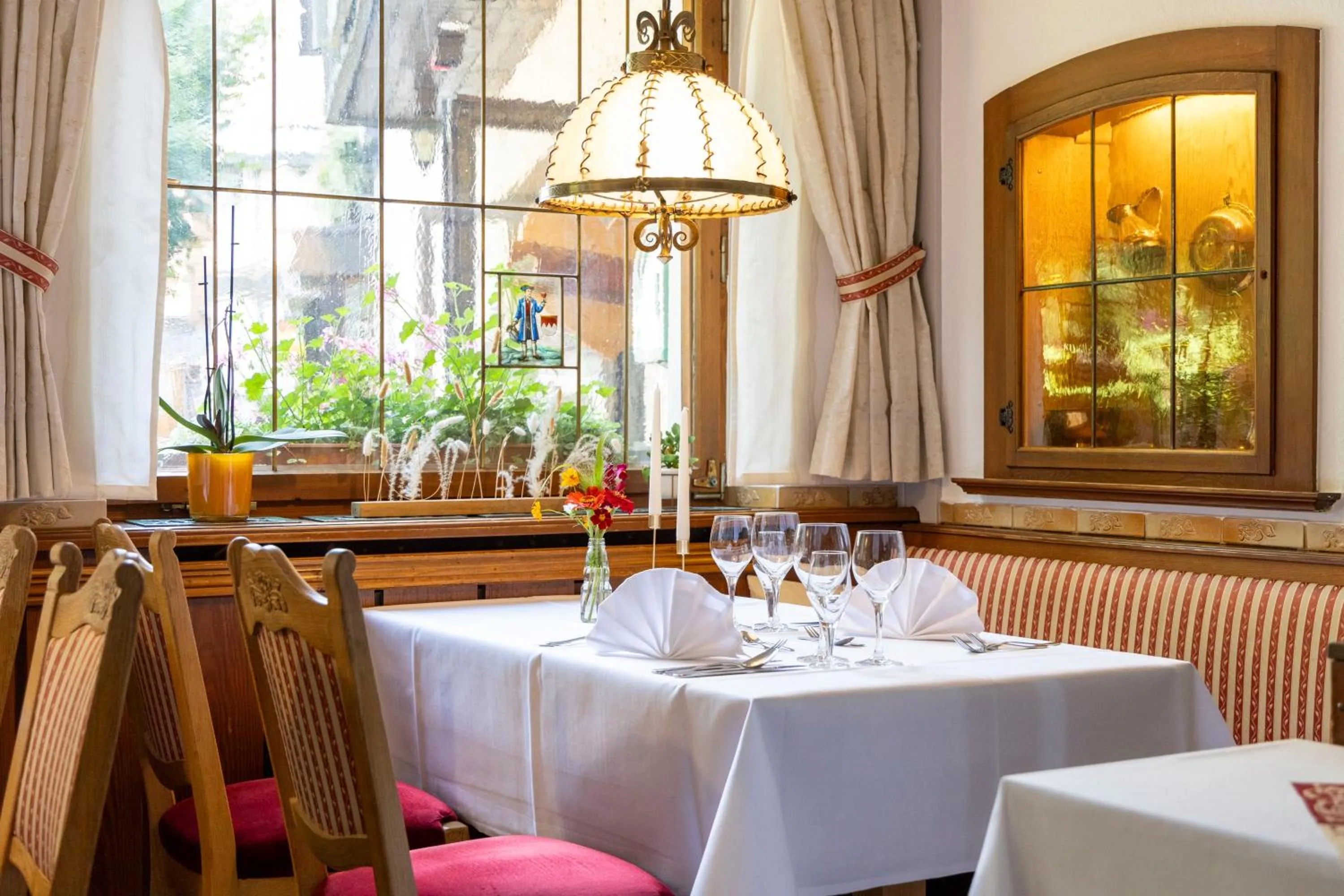 Restaurant/places to eat in Hotel Lindenhof Hubmersberg