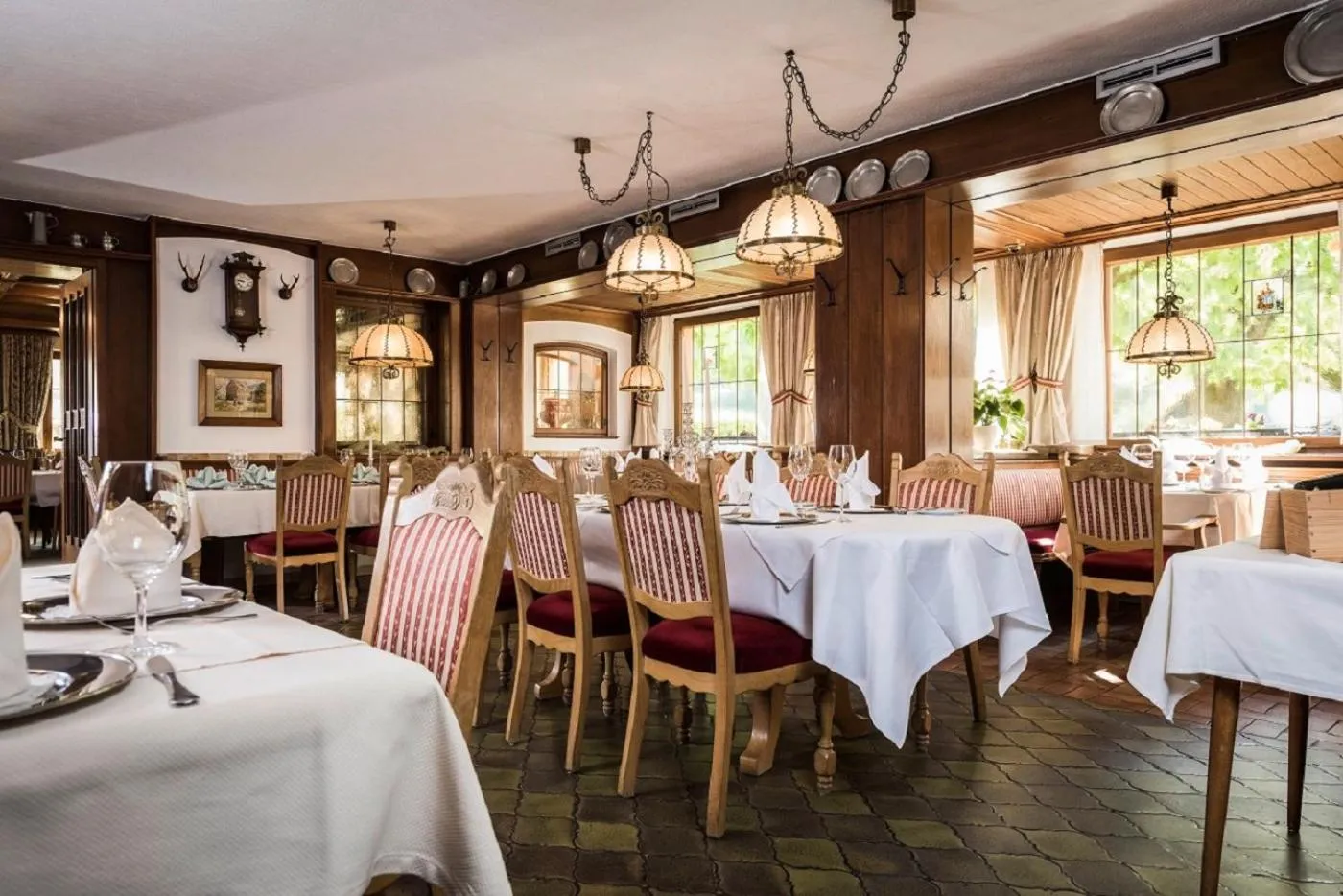 Restaurant/places to eat in Hotel Lindenhof Hubmersberg