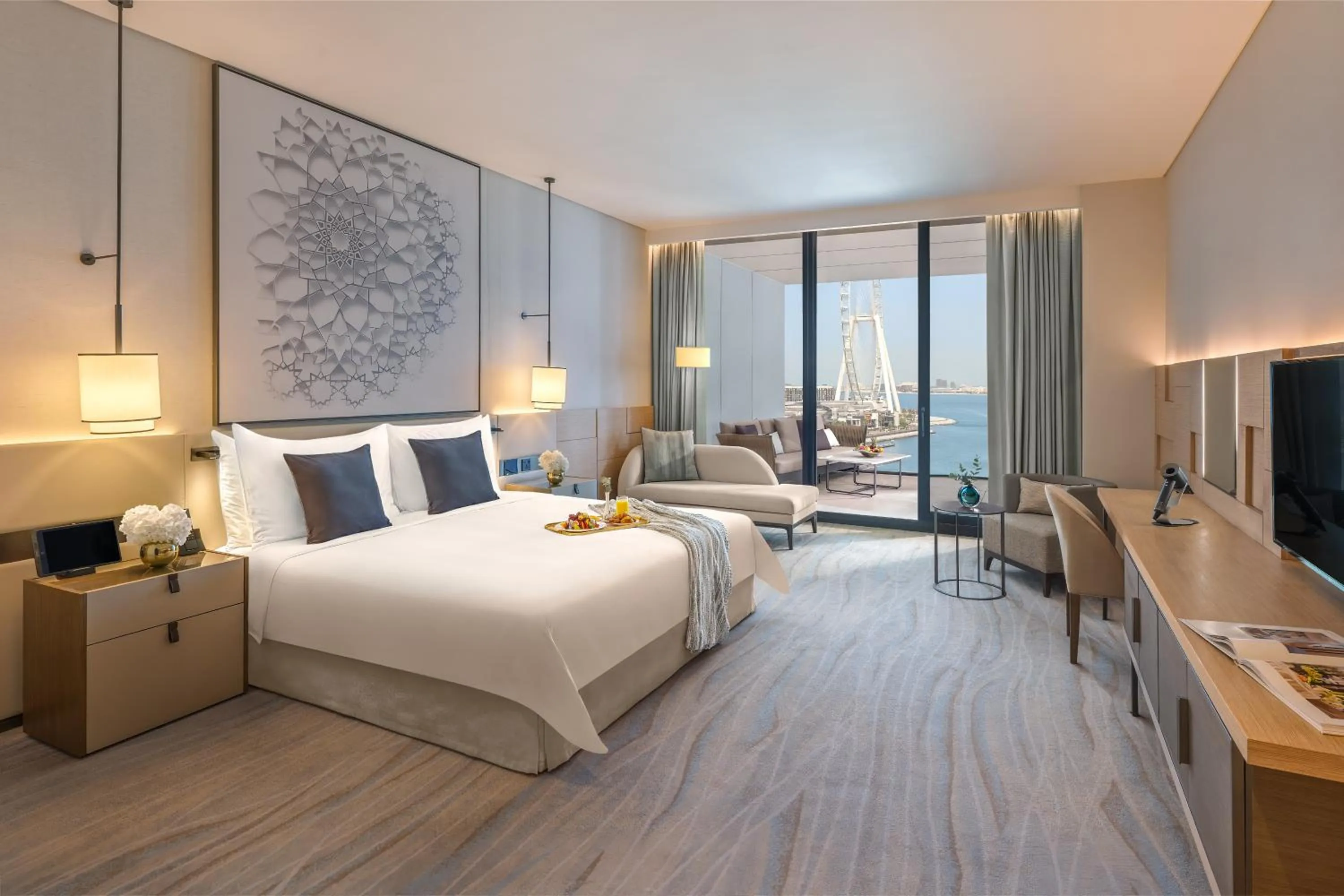 View (from property/room), Bed in Address Beach Resort