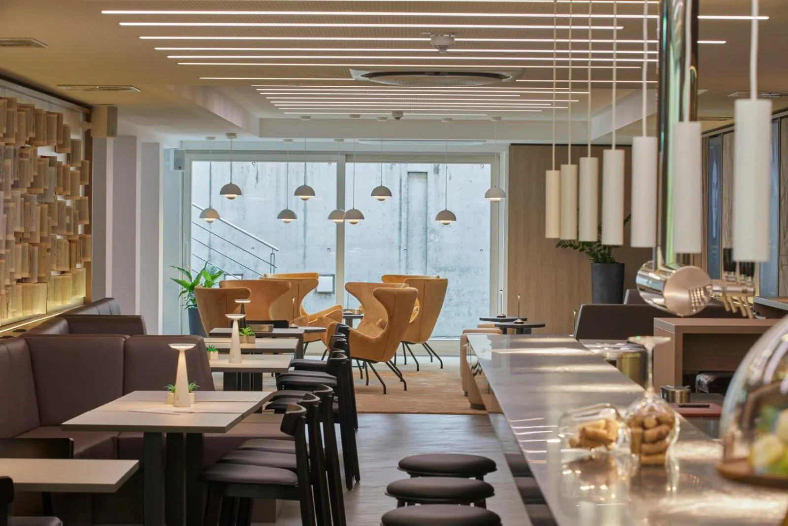 Lounge or bar in Hotel Schloss Montabaur