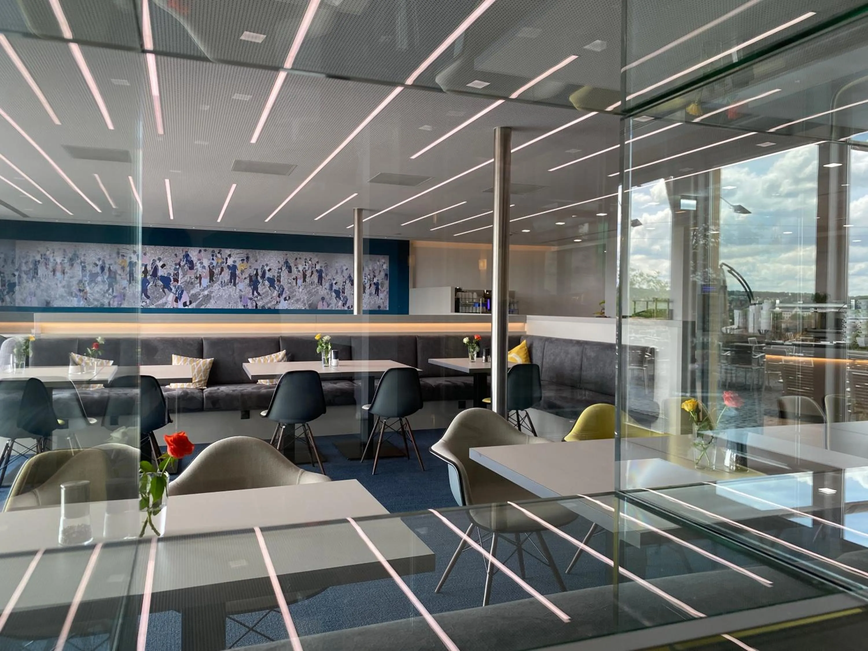 Restaurant/places to eat in Hotel Schloss Montabaur