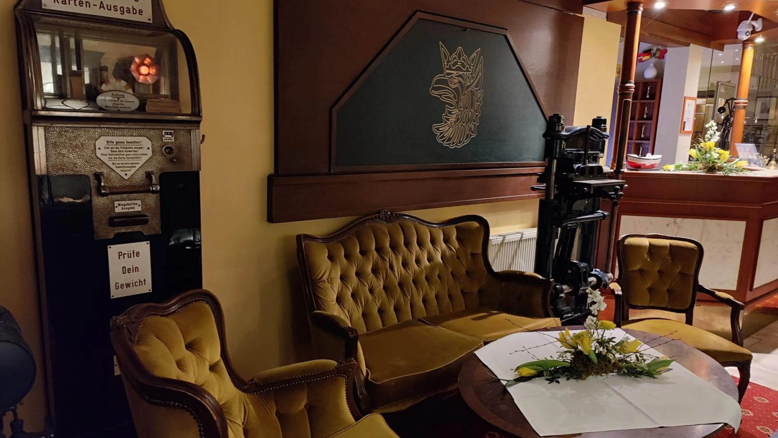 Lobby or reception in Hotel Stettiner Hof