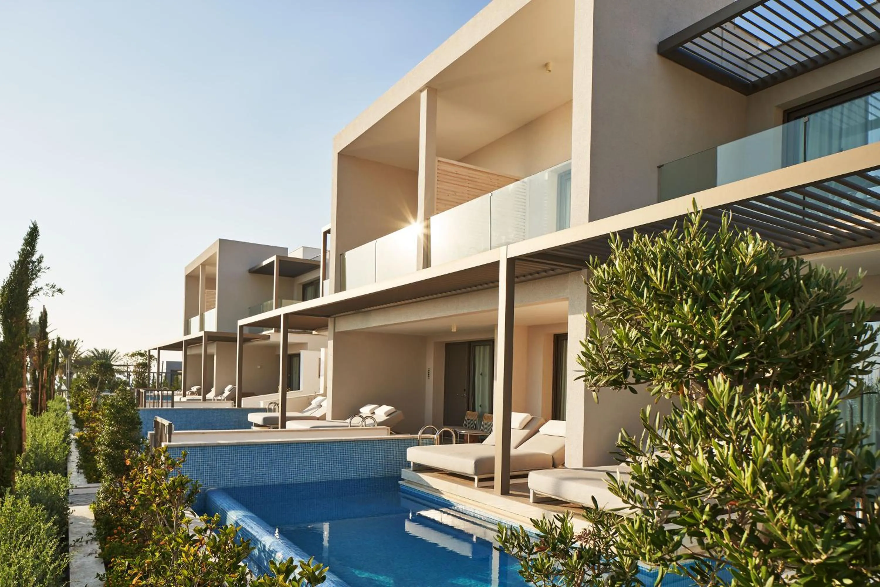 Swimming pool in Mare Paphos