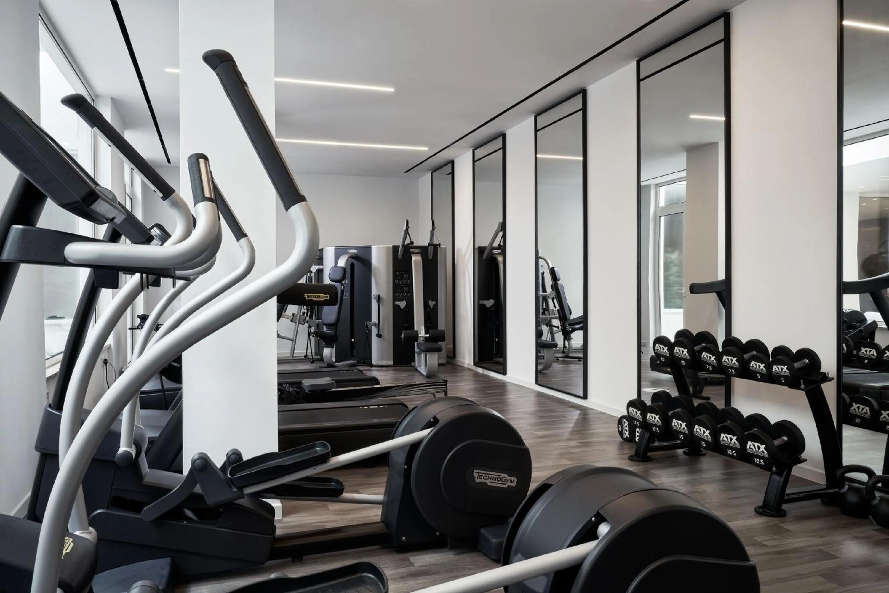Fitness centre/facilities in Atlantica Mare Village Paphos