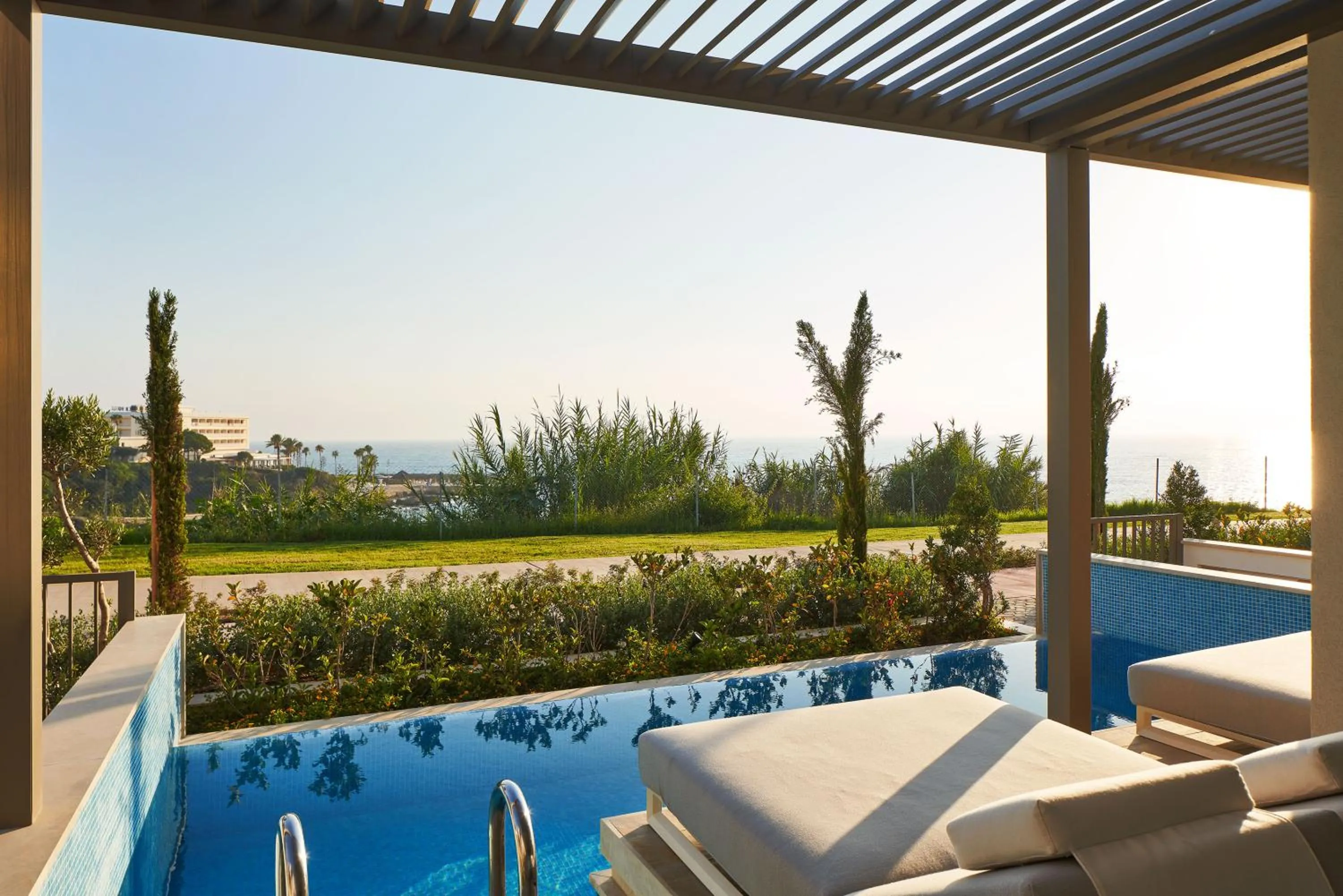 Swimming pool in Mare Paphos