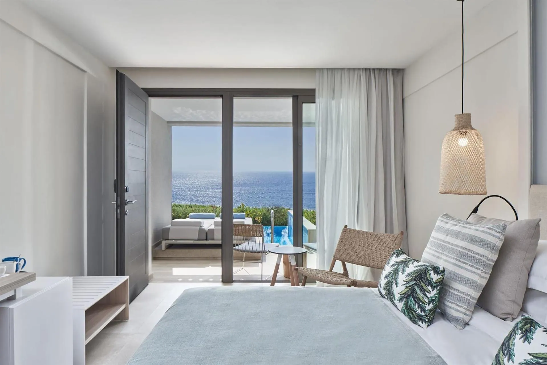 Bedroom, Bed in Atlantica Mare Village Paphos