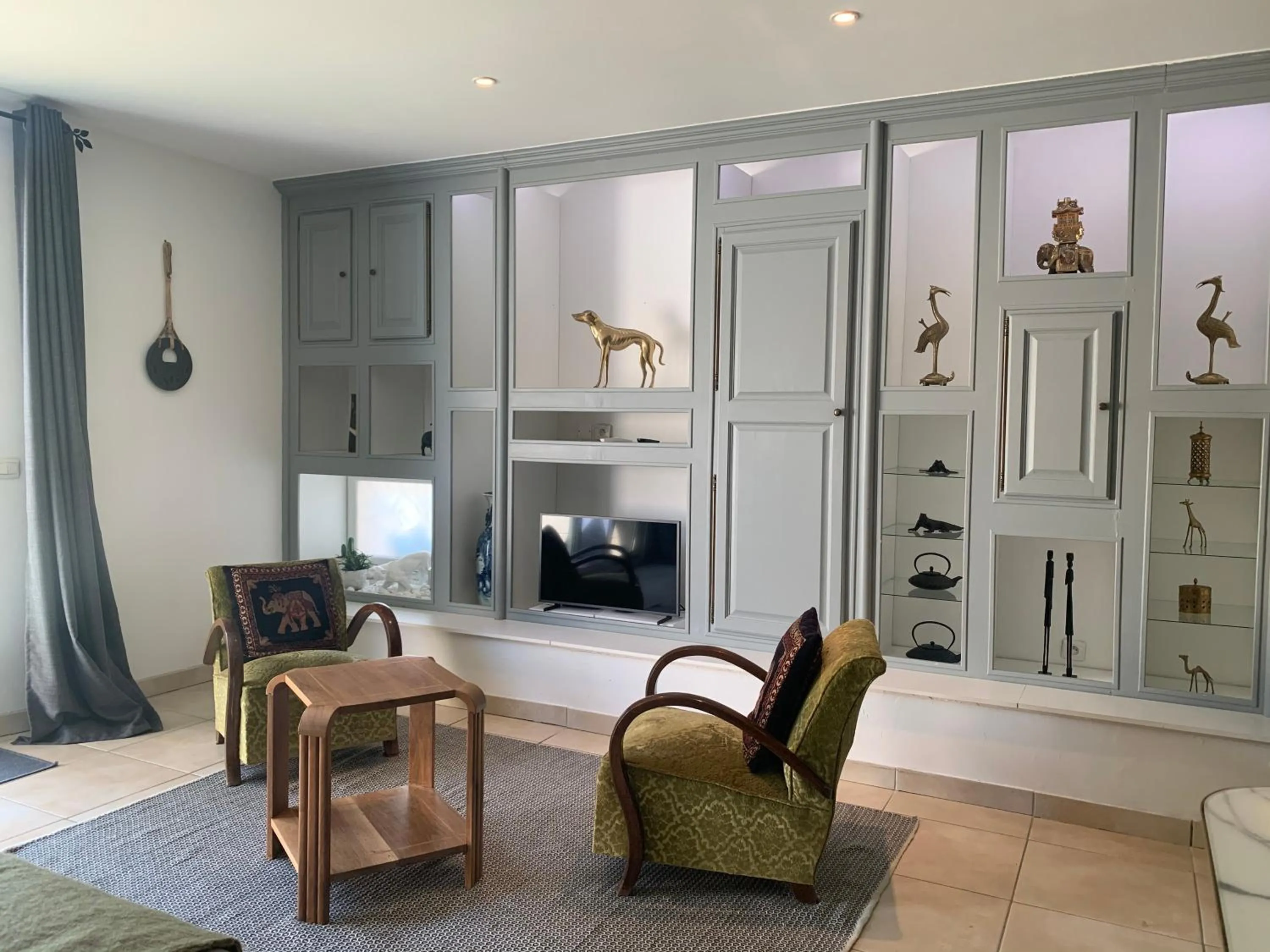 Living room in Chambre en Drôme Tropicale