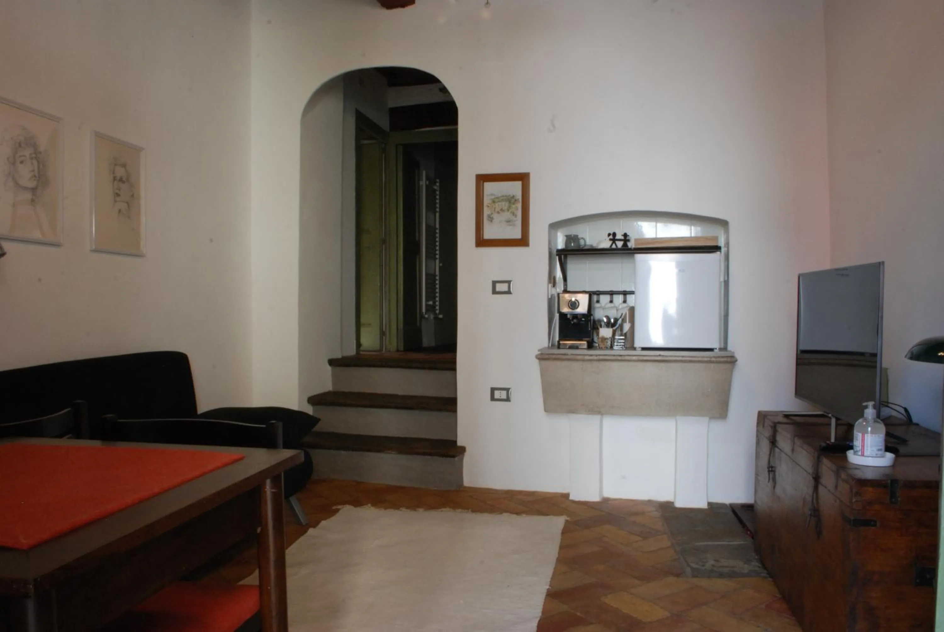 Living room in B&B Donna Livia