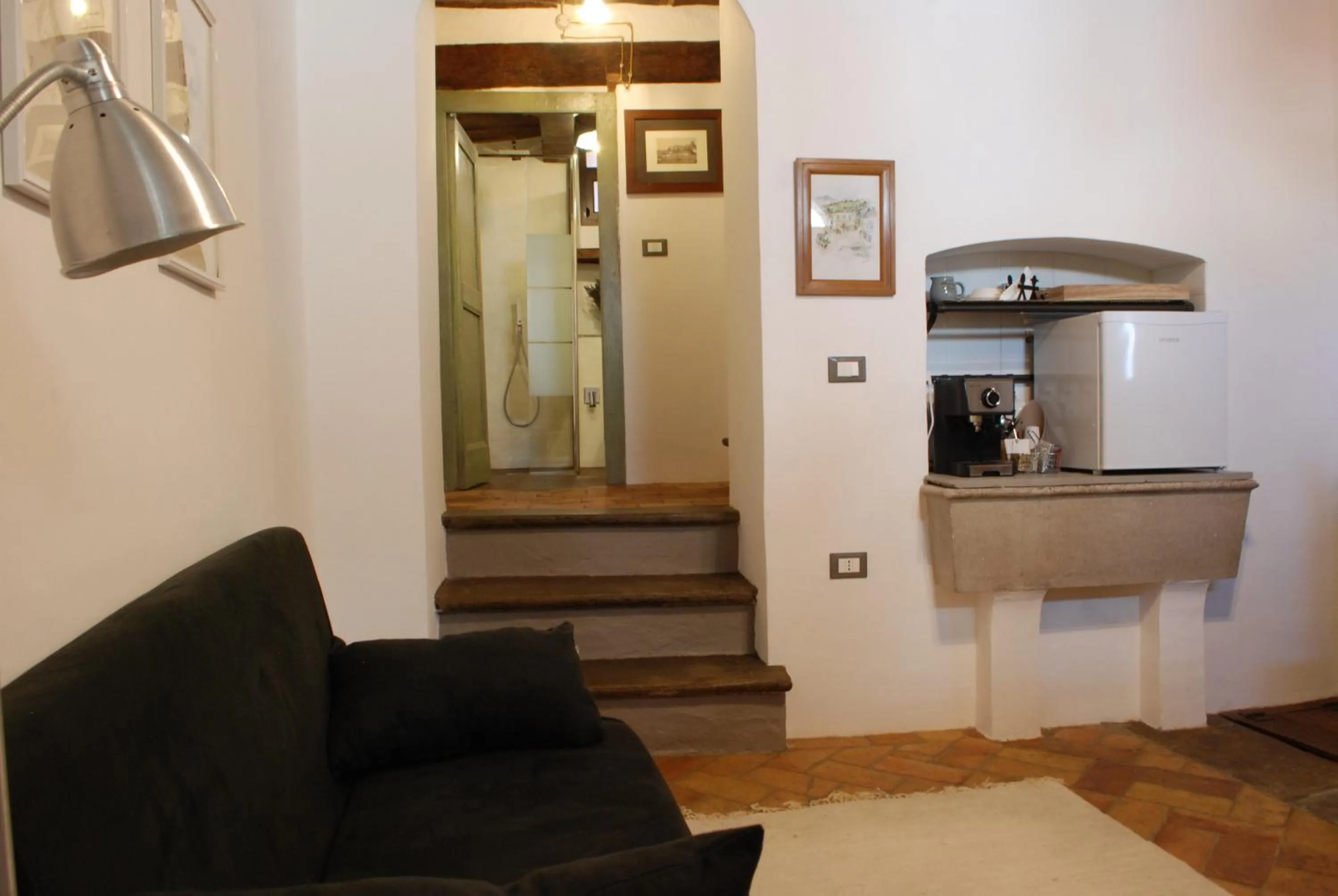 Living room in B&B Donna Livia