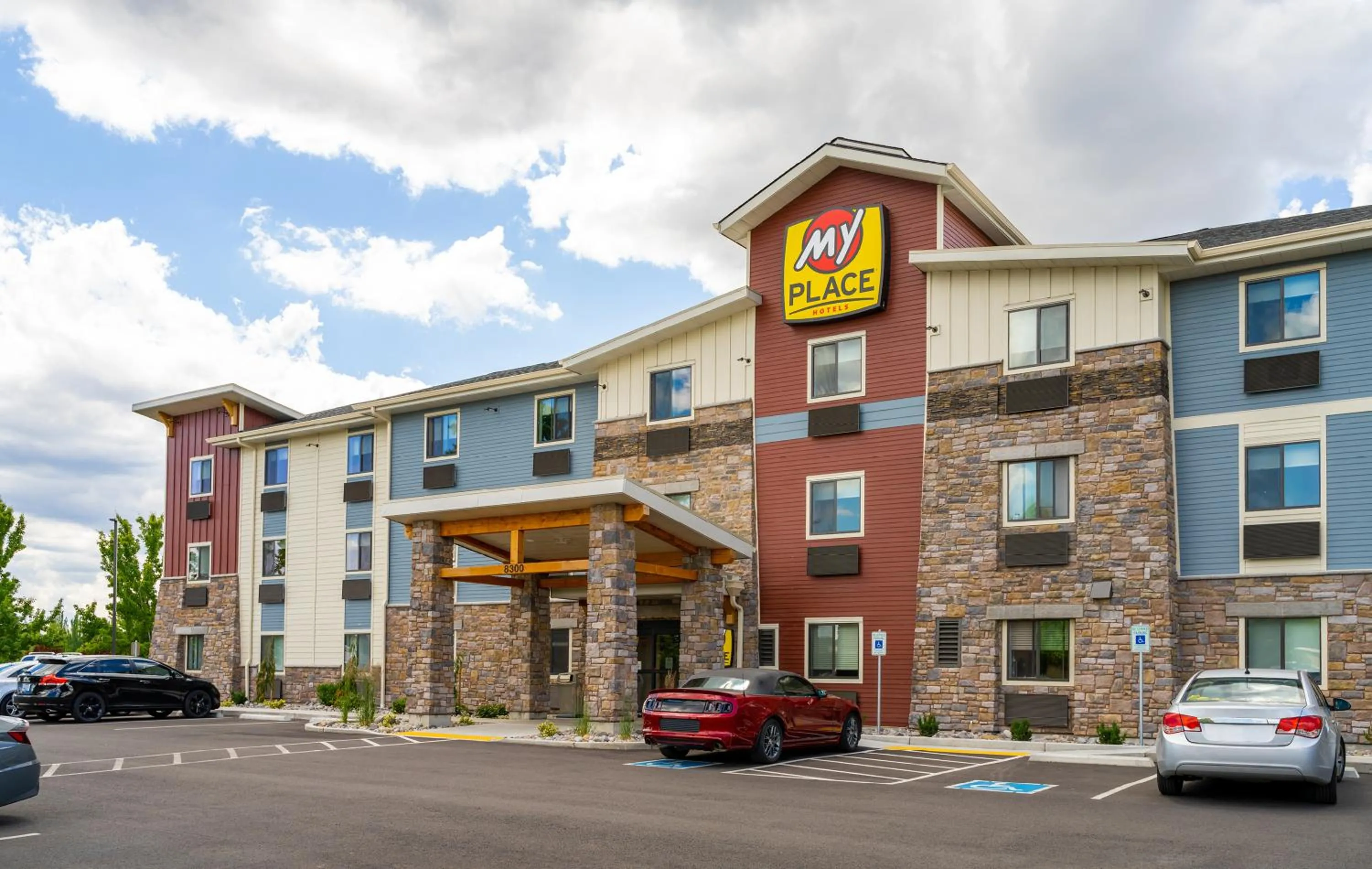 Property building in My Place Hotel-Vancouver, WA