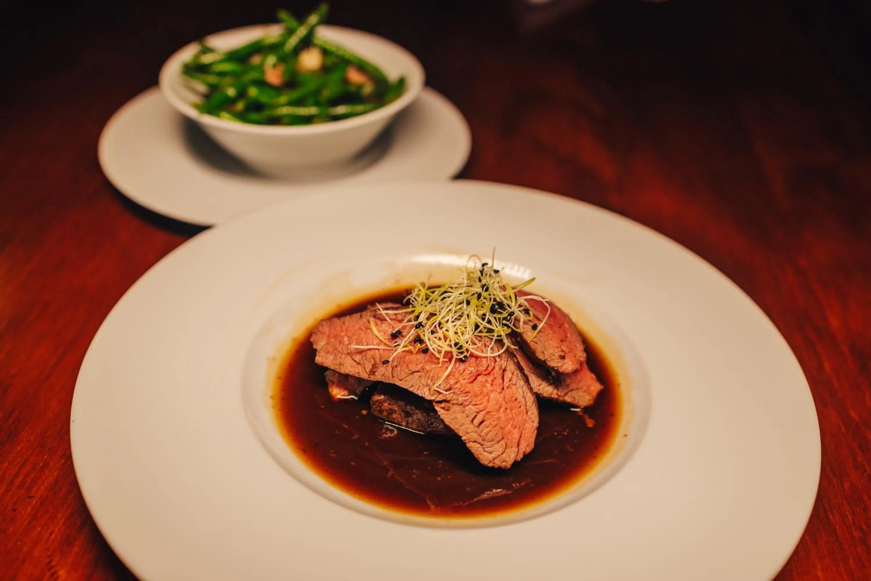 Food close-up in Hotel U Valdické brány