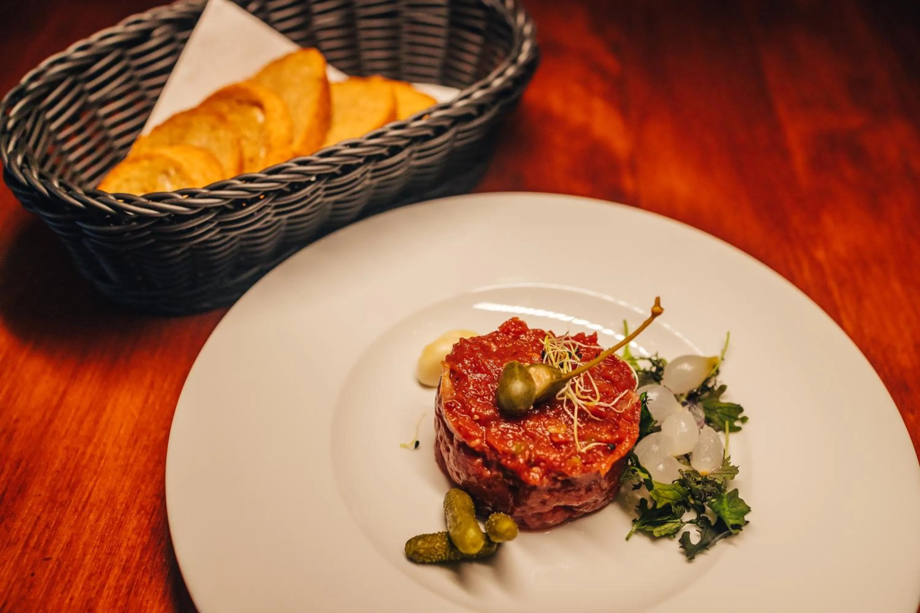 Food close-up in Hotel U Valdické brány