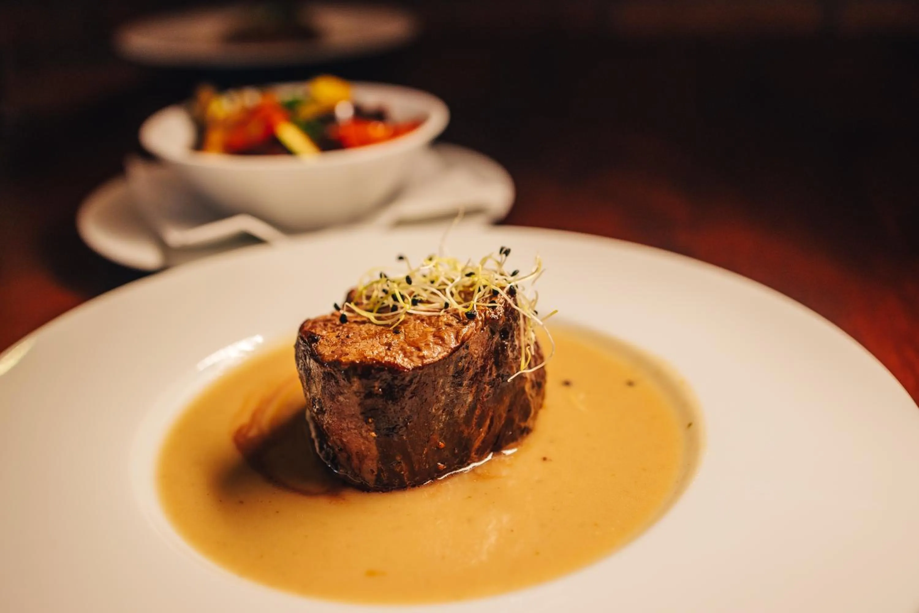 Food close-up in Hotel U Valdické brány