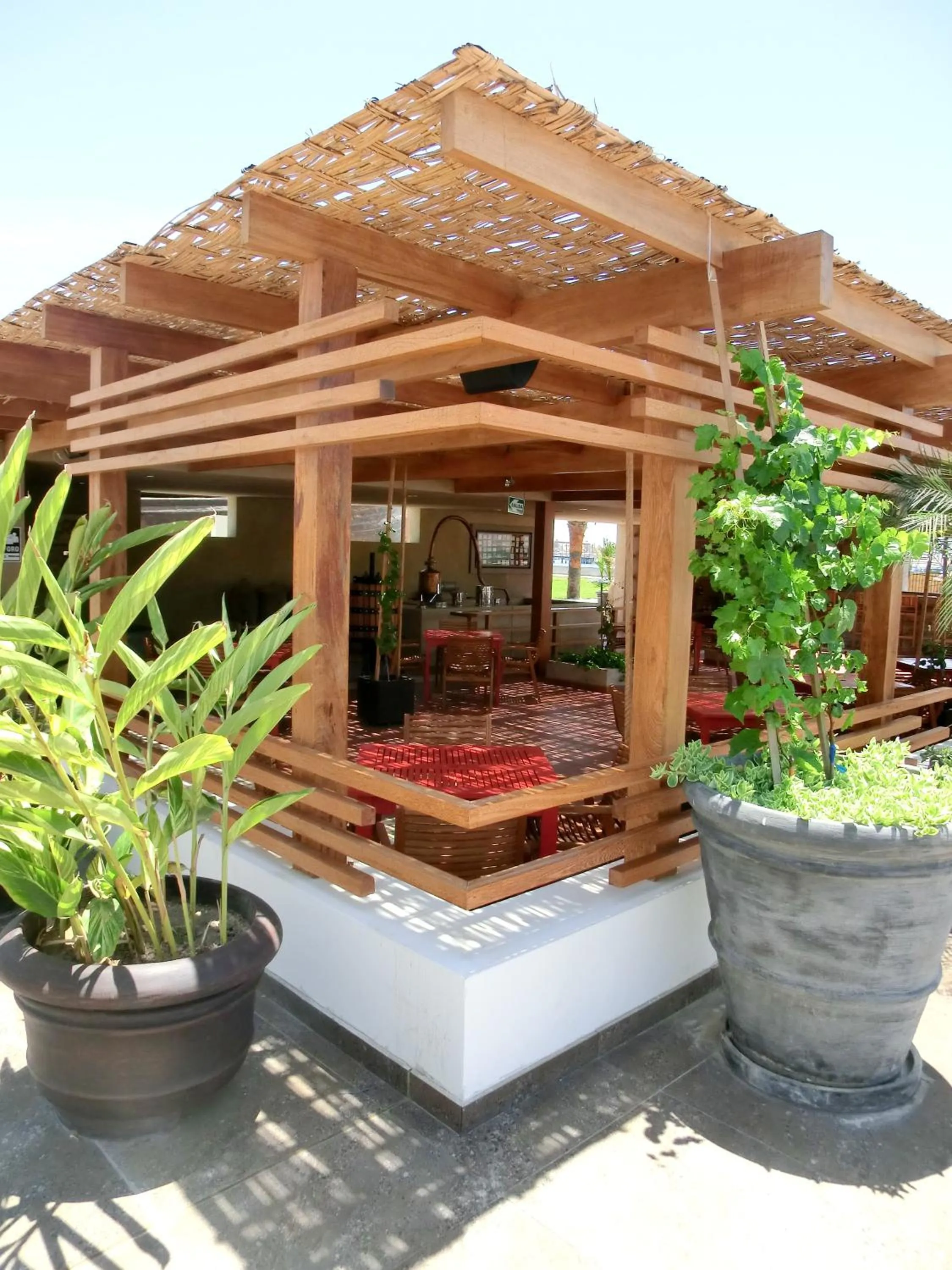 Decorative detail in Aranwa Paracas Resort & Spa