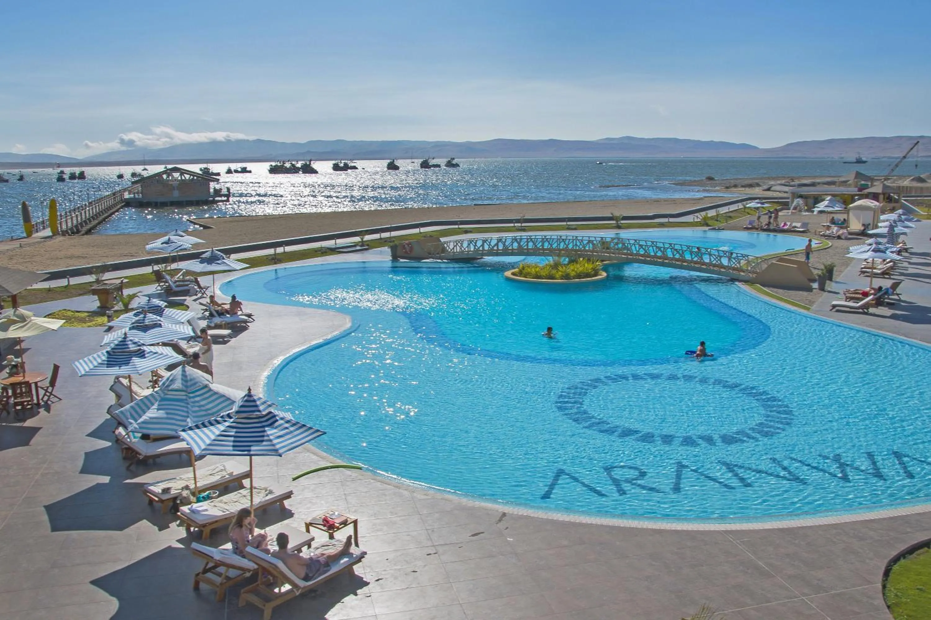 Swimming pool in Aranwa Paracas Resort & Spa