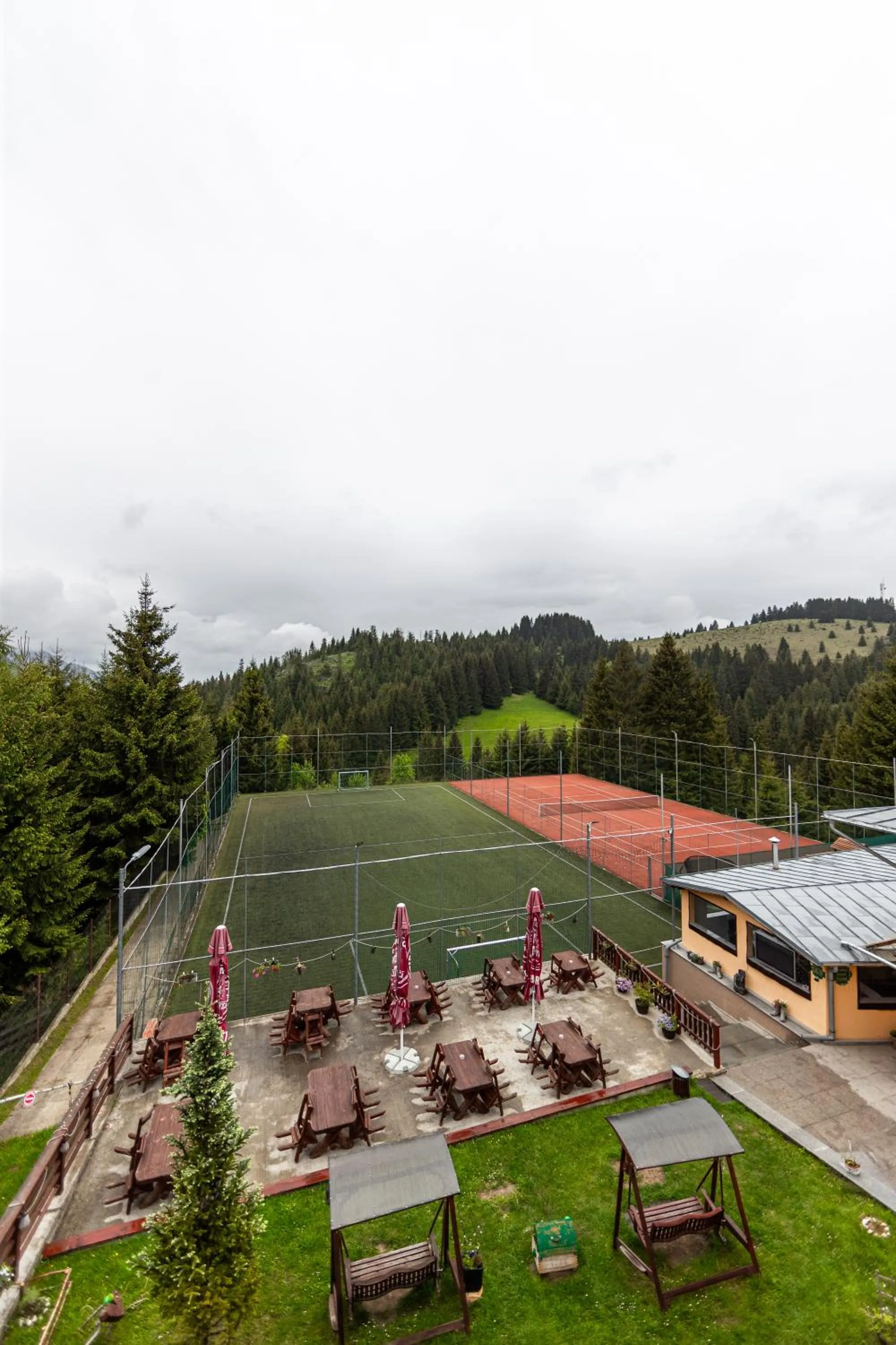 Balcony/Terrace in Resort EuroPark Fundata
