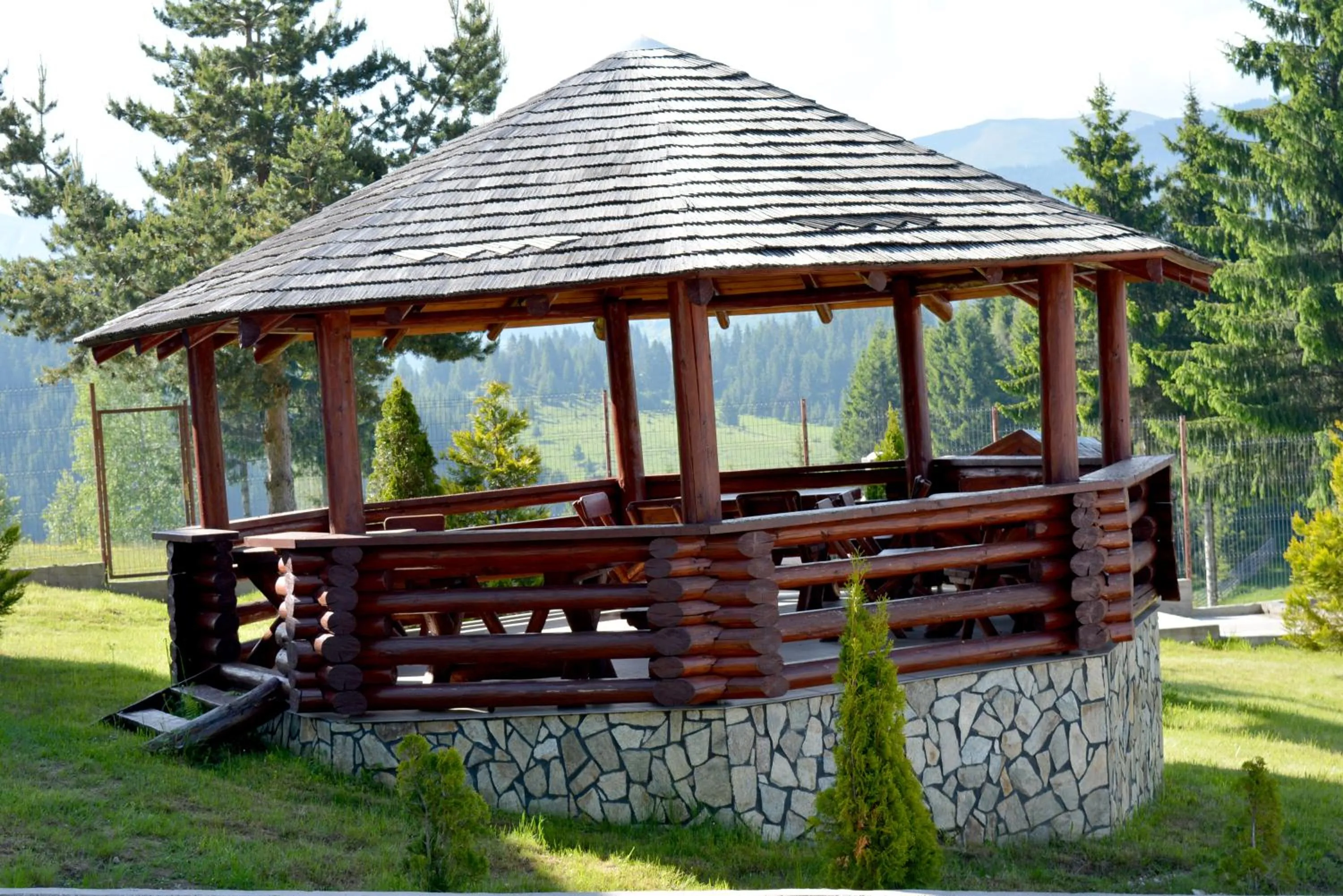 Patio in Resort EuroPark Fundata