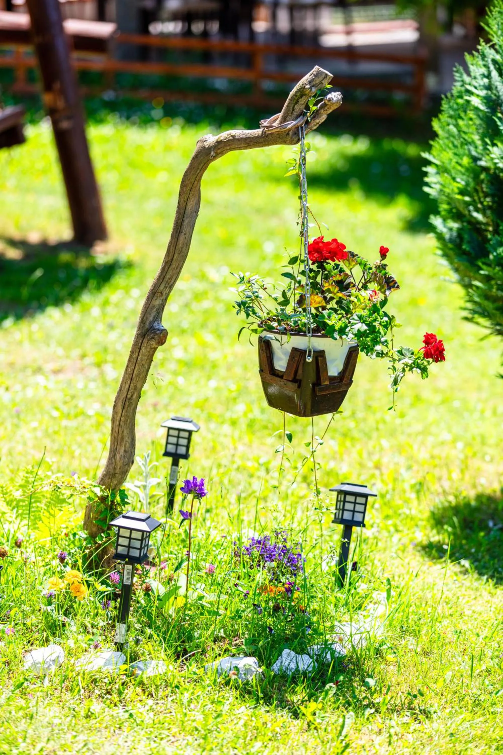 Decorative detail in Resort EuroPark Fundata