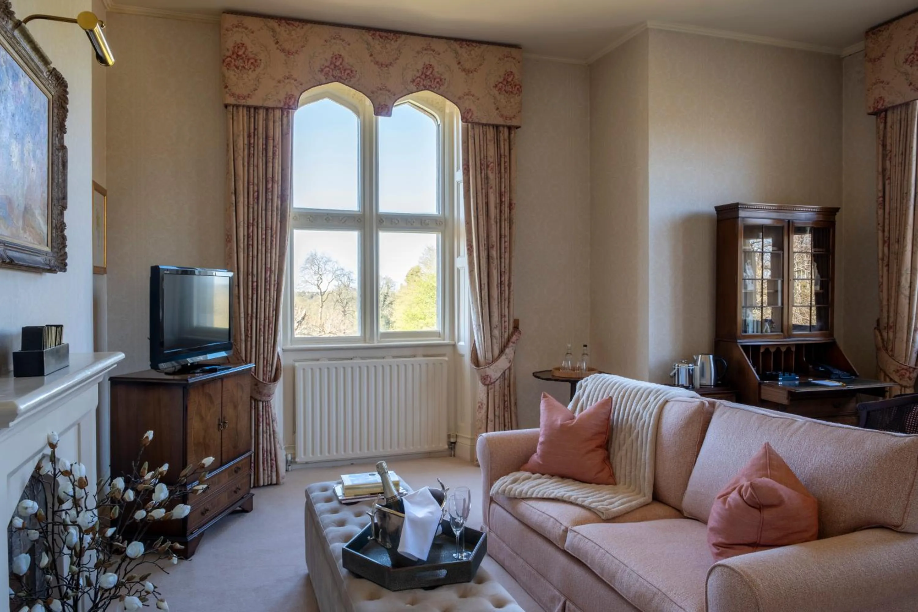 Living room in Horsted Place Hotel