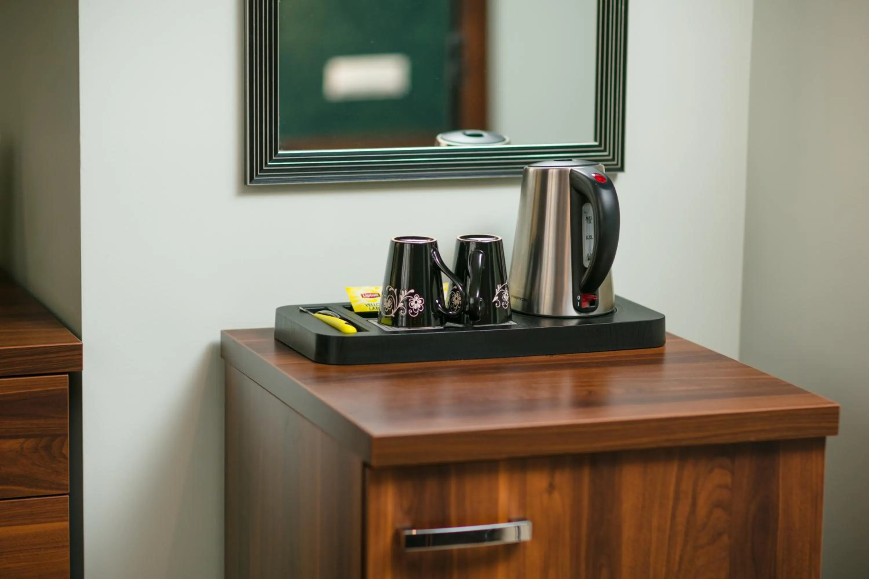 Coffee/tea facilities in Hotel Onyx
