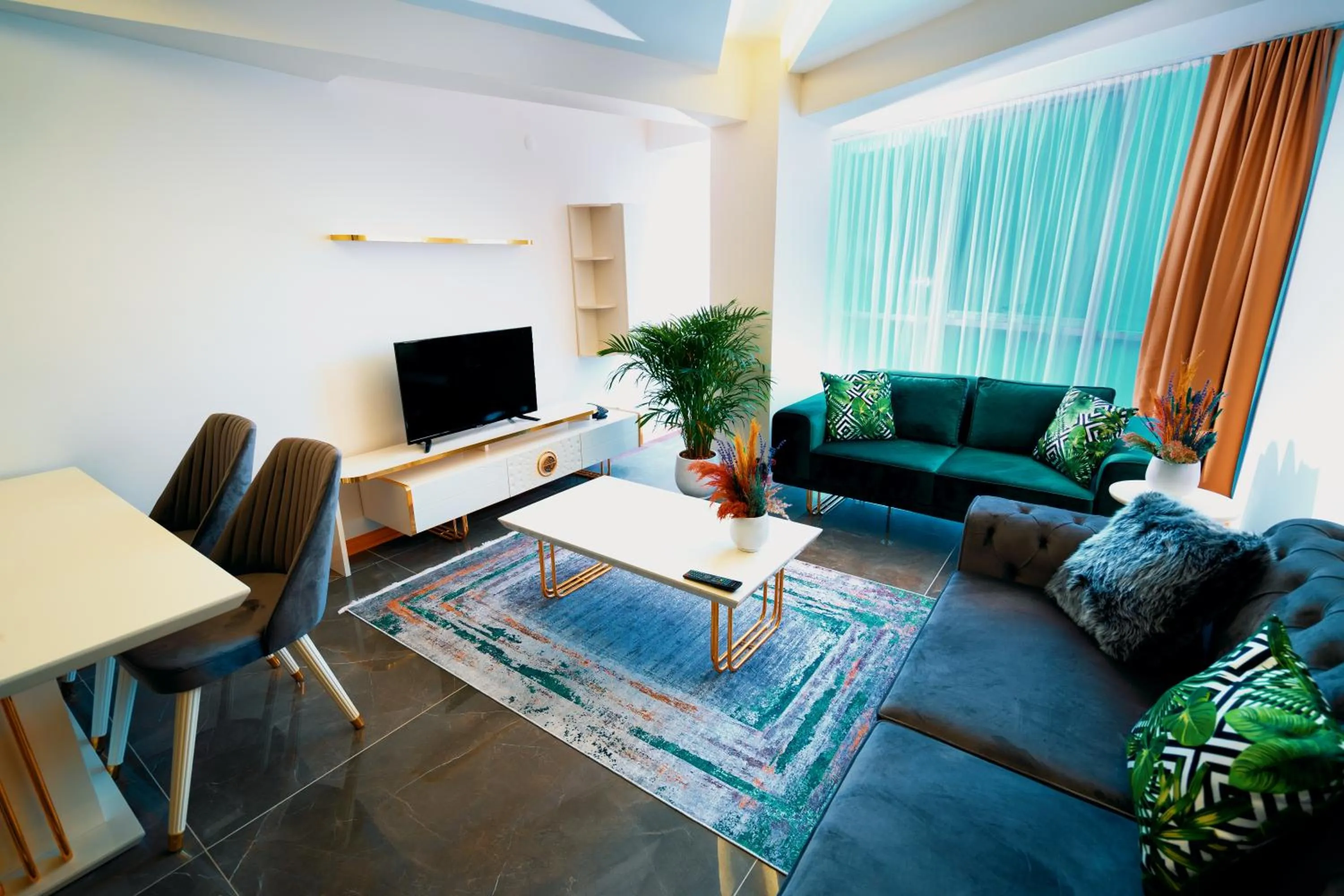 Living room in Continent Luxury Suites Sakarya