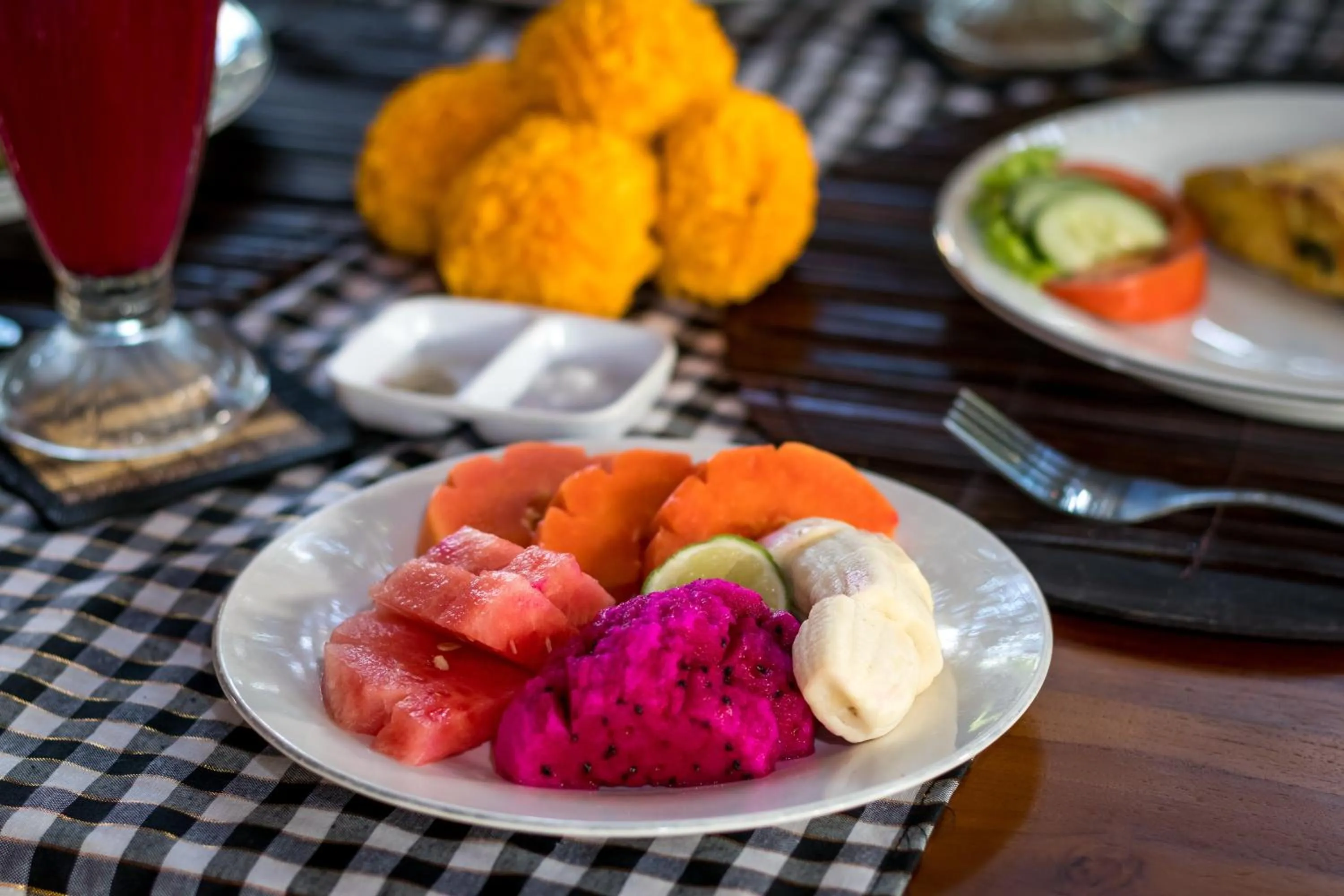 Breakfast in Hidden Padma Retreat