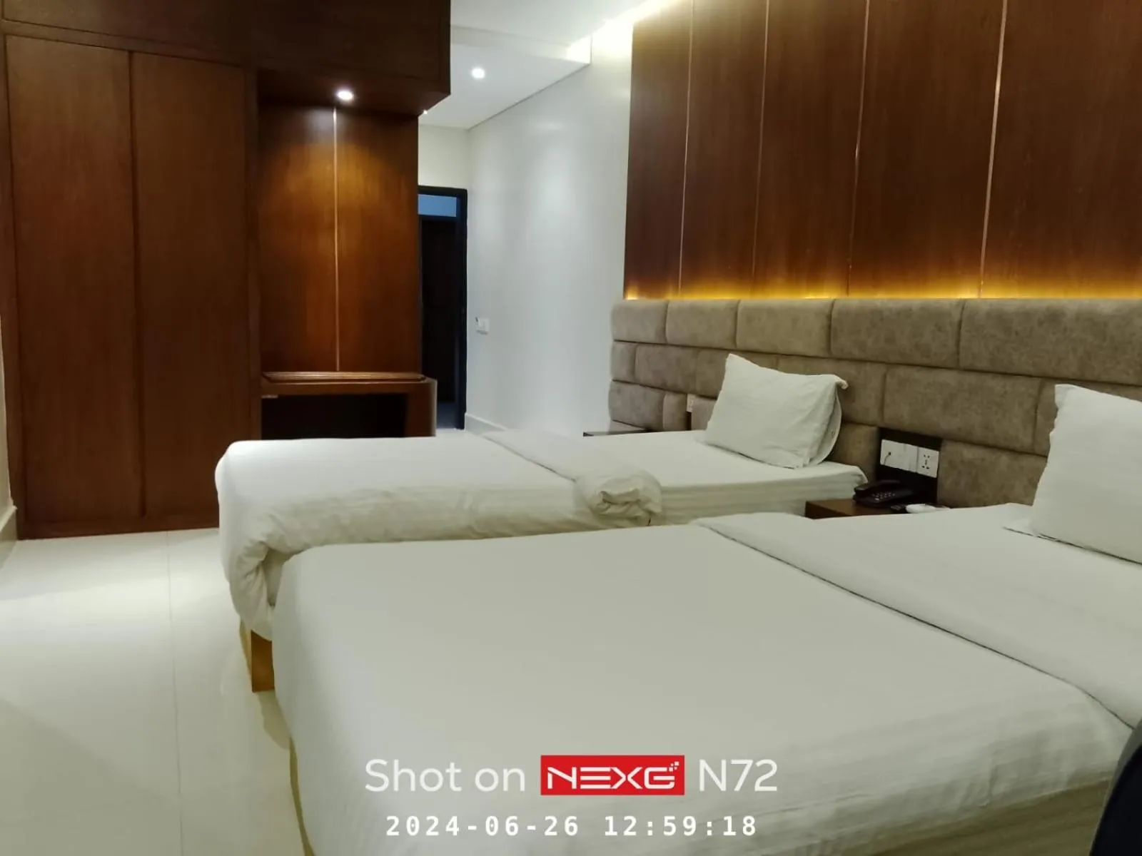 Bed in Richmond Hotel Sylhet