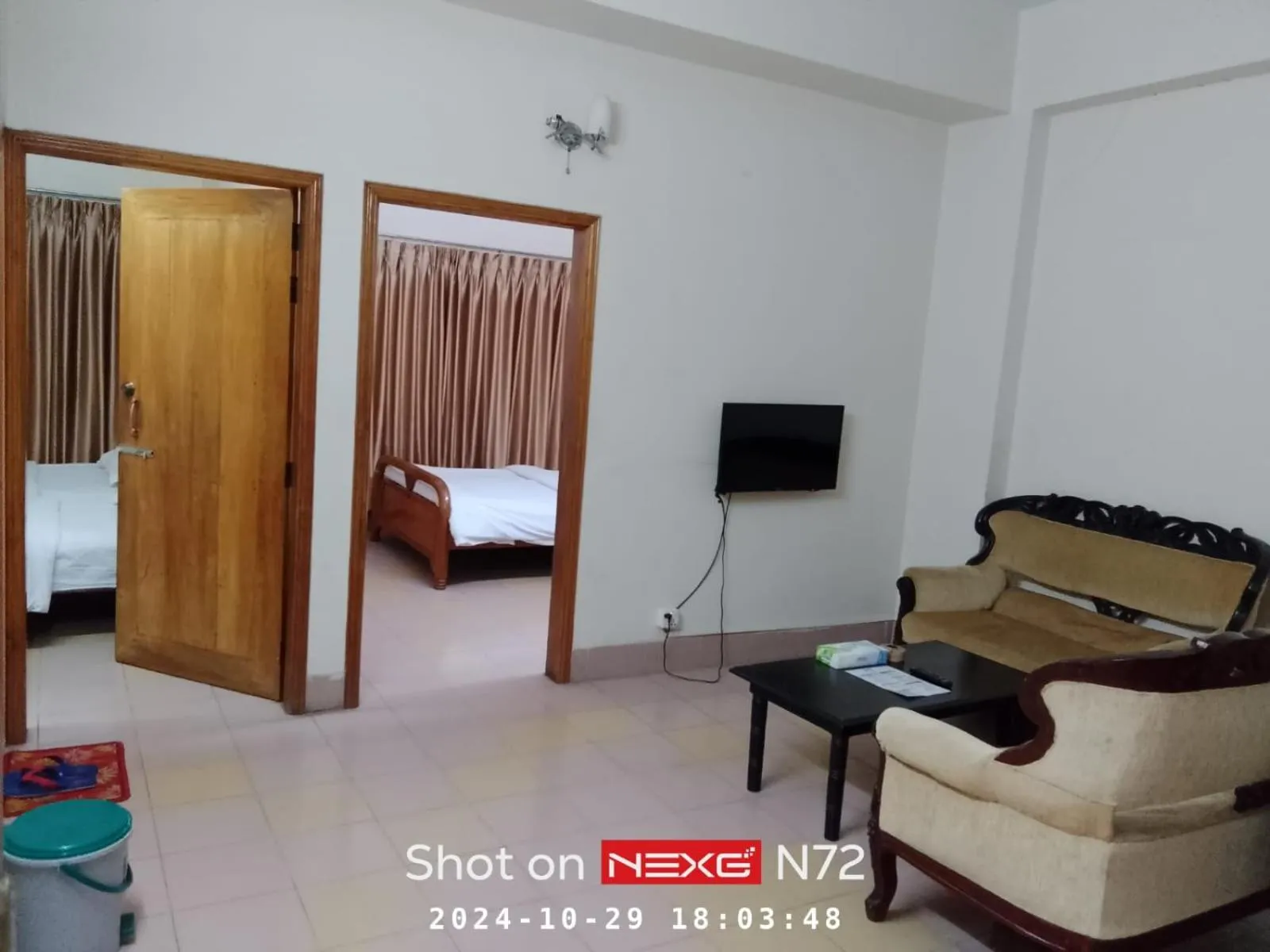 Bed in Richmond Hotel Sylhet