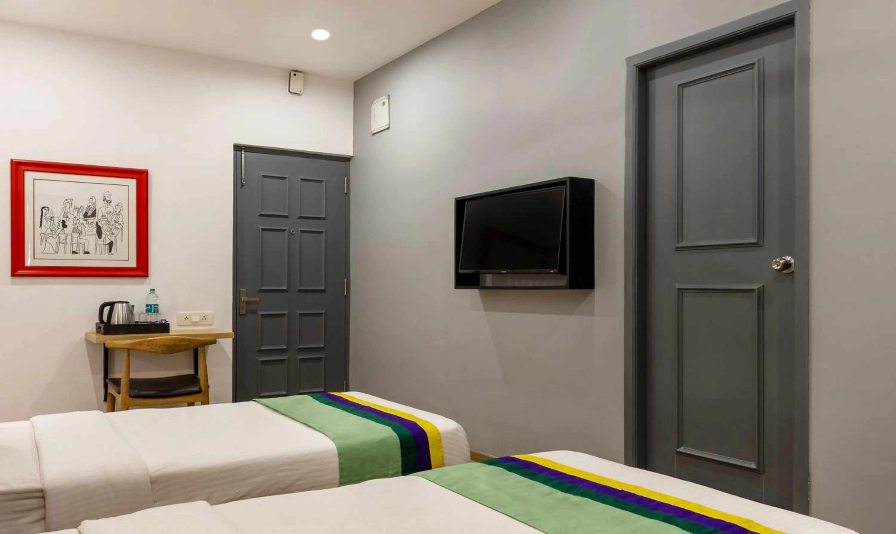 Bedroom in Treebo Treetops Inn - Anna Nagar