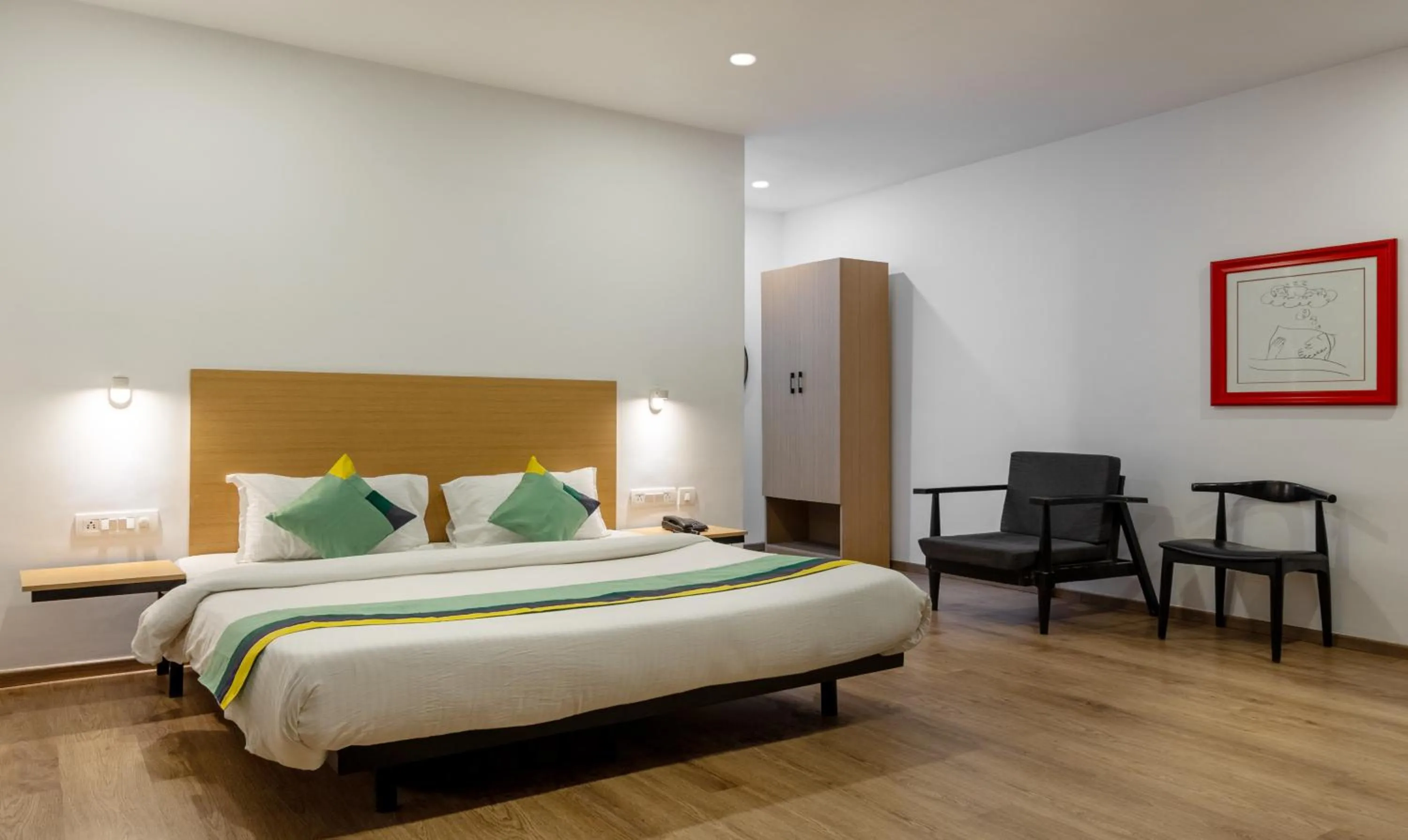 Bedroom in Treebo Treetops Inn - Anna Nagar