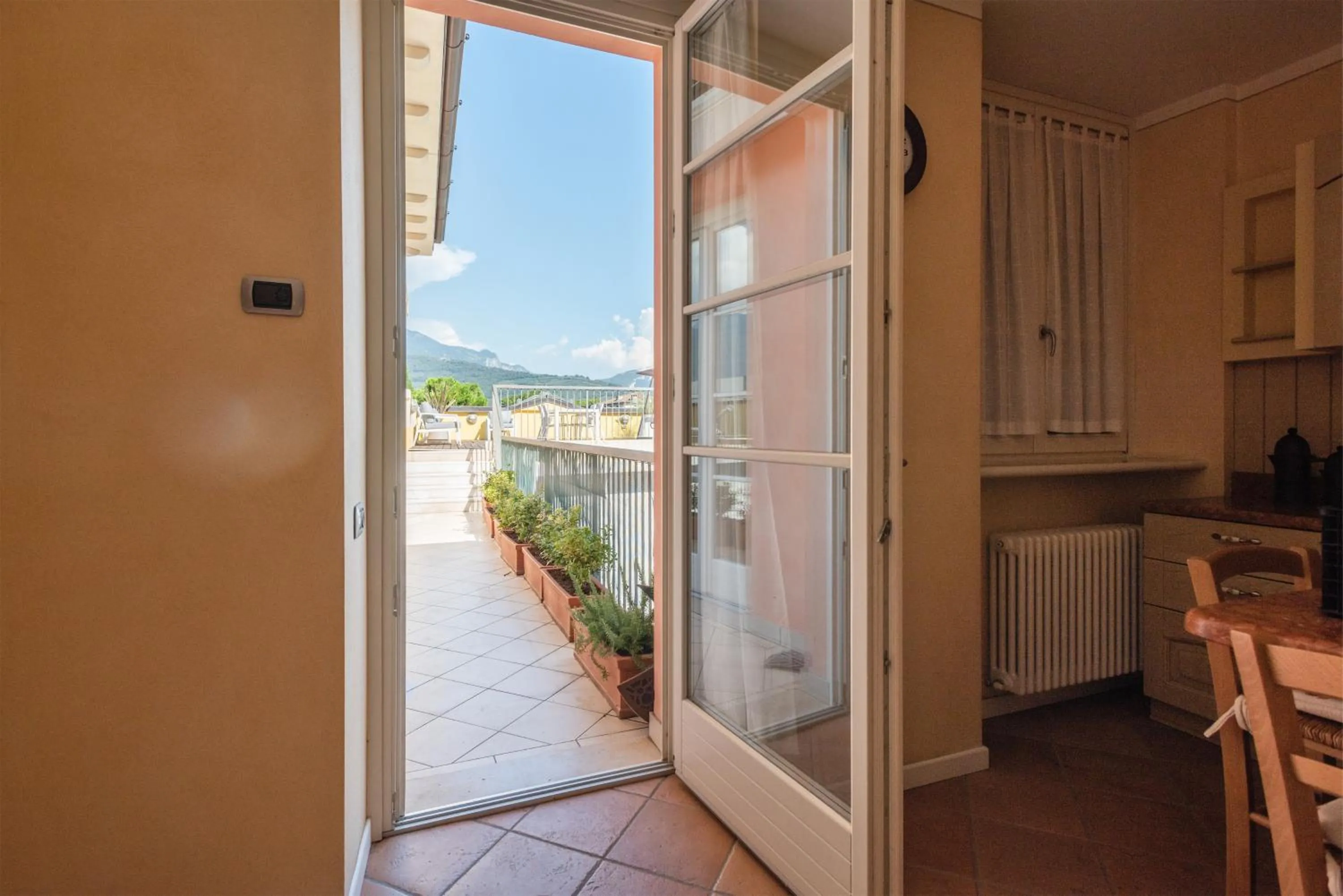 Kitchen or kitchenette in Attico la Rocca