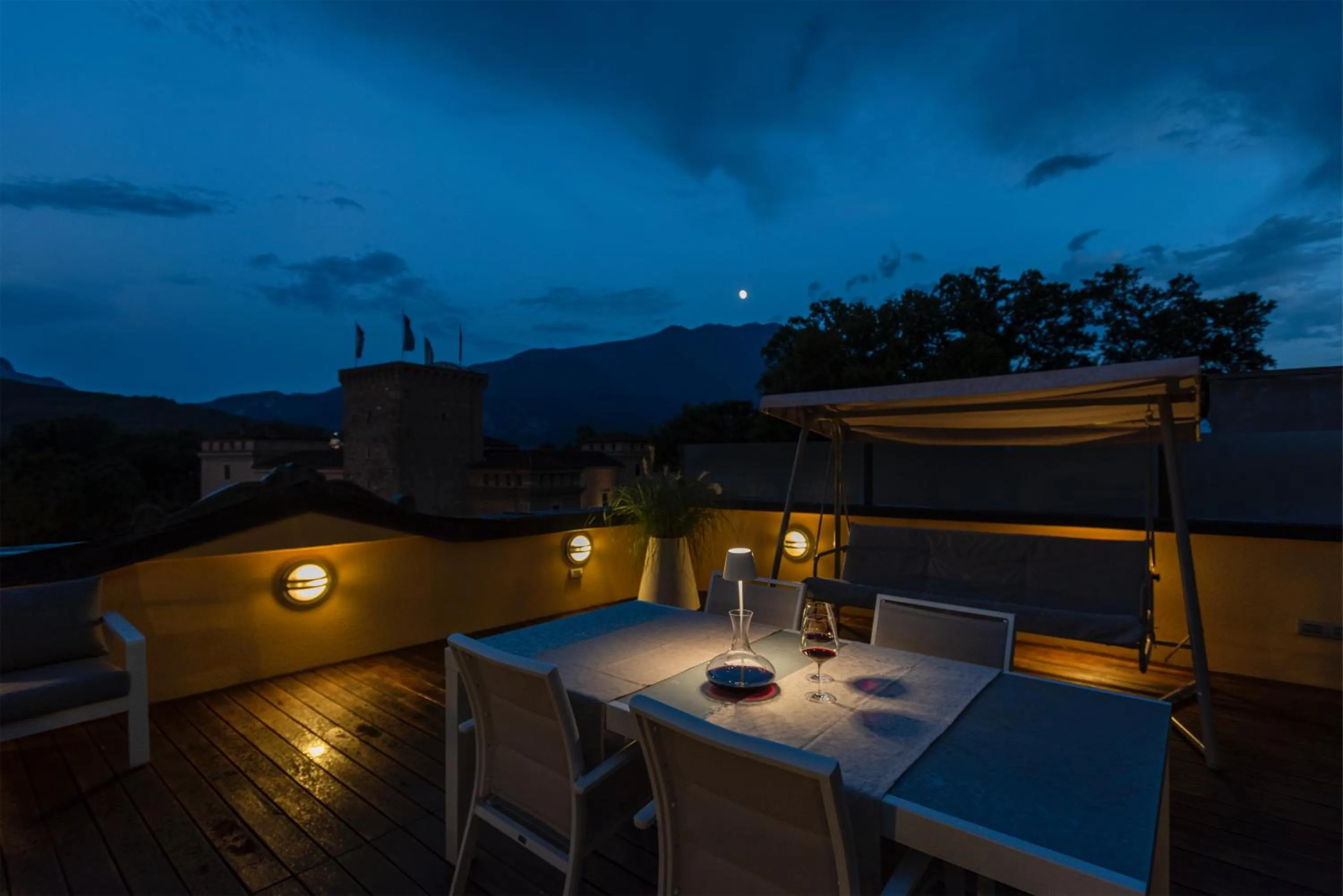 Balcony/Terrace in Attico la Rocca