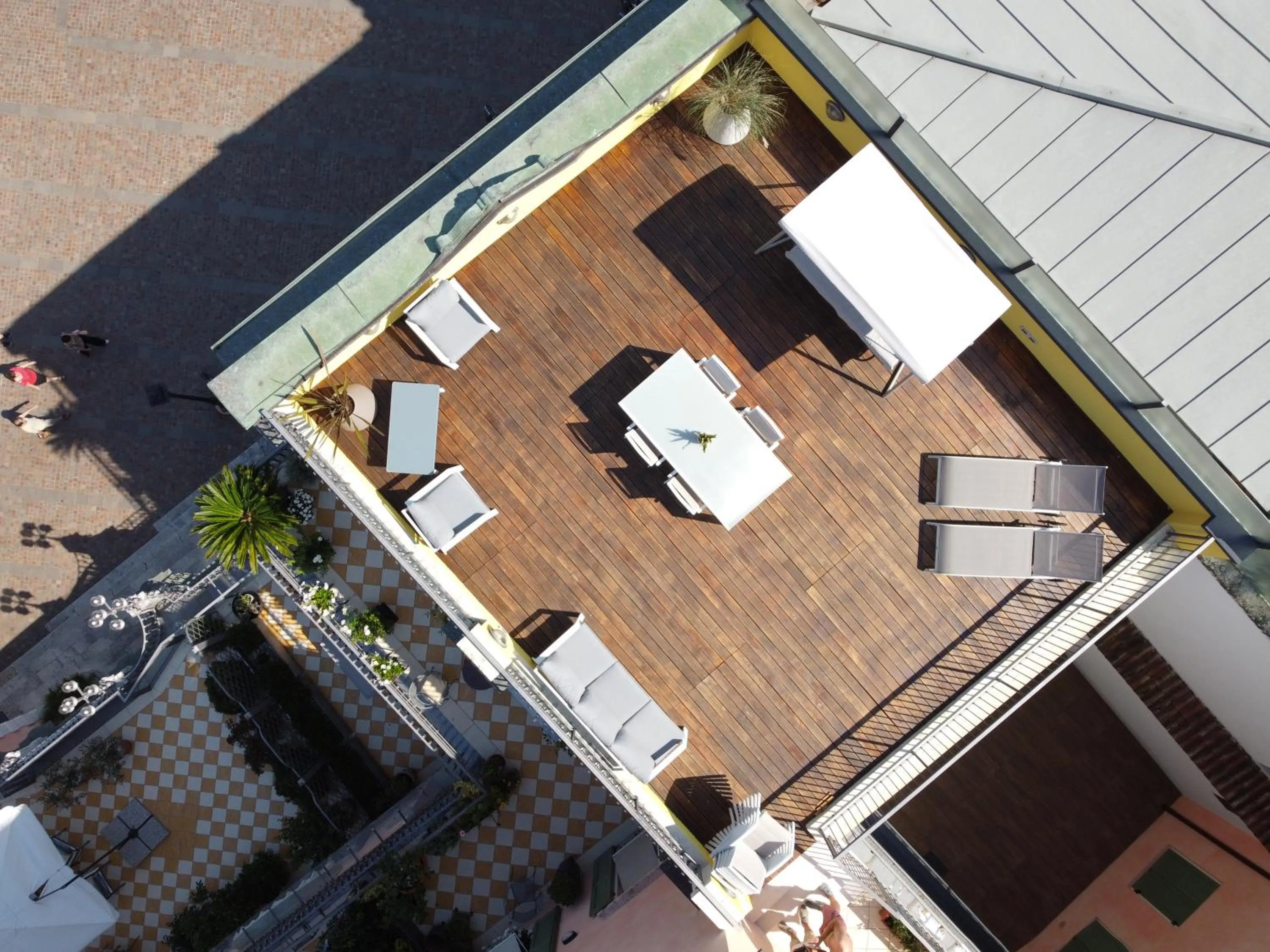 Bird's eye view in Attico la Rocca