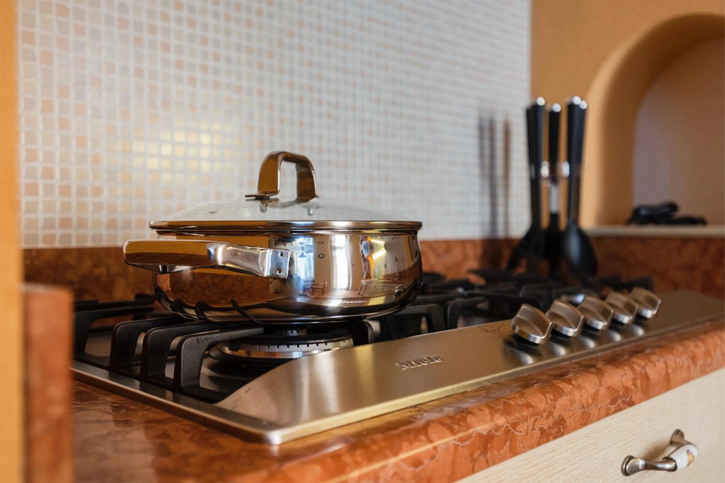Kitchen or kitchenette in Attico la Rocca