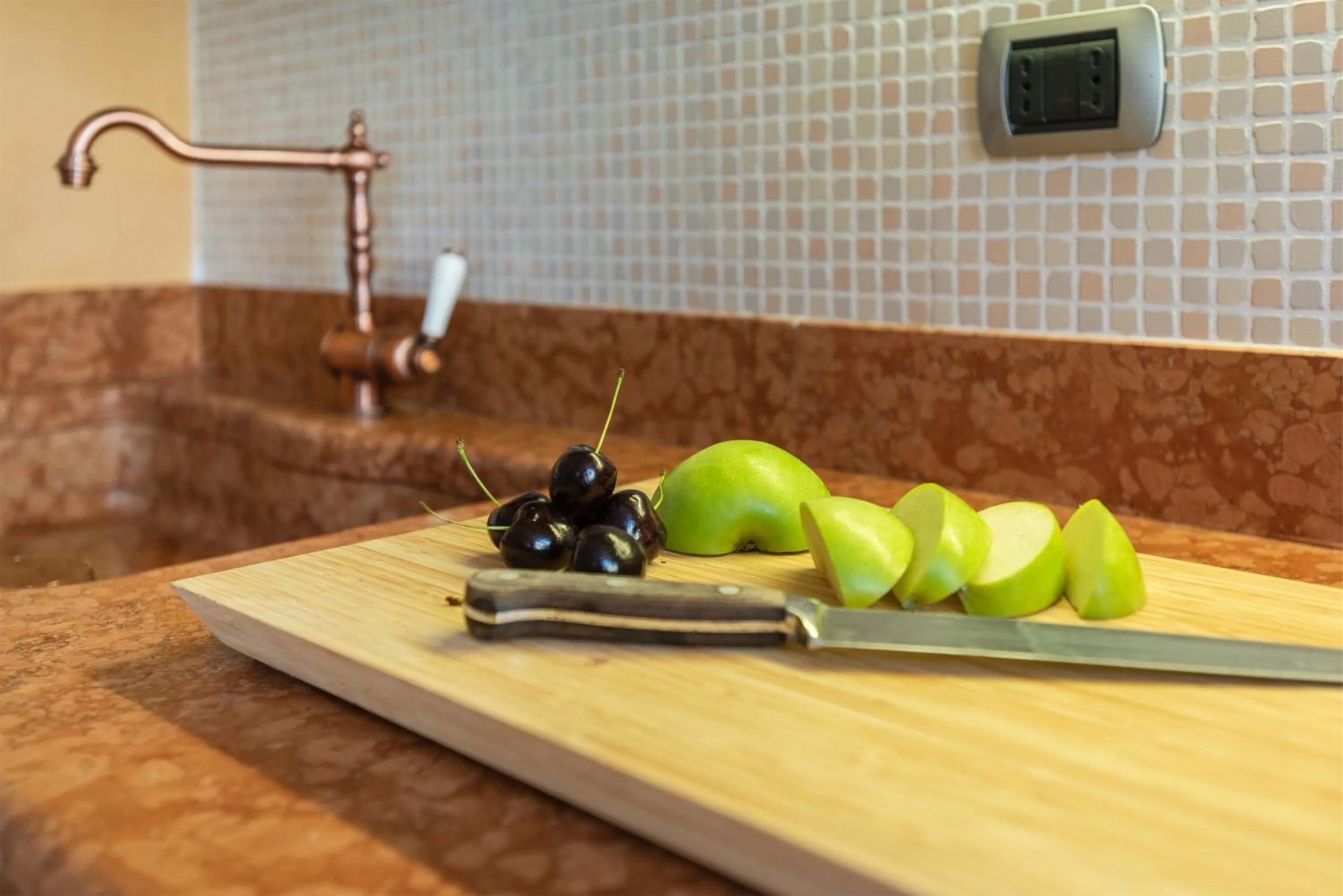 Kitchen or kitchenette in Attico la Rocca