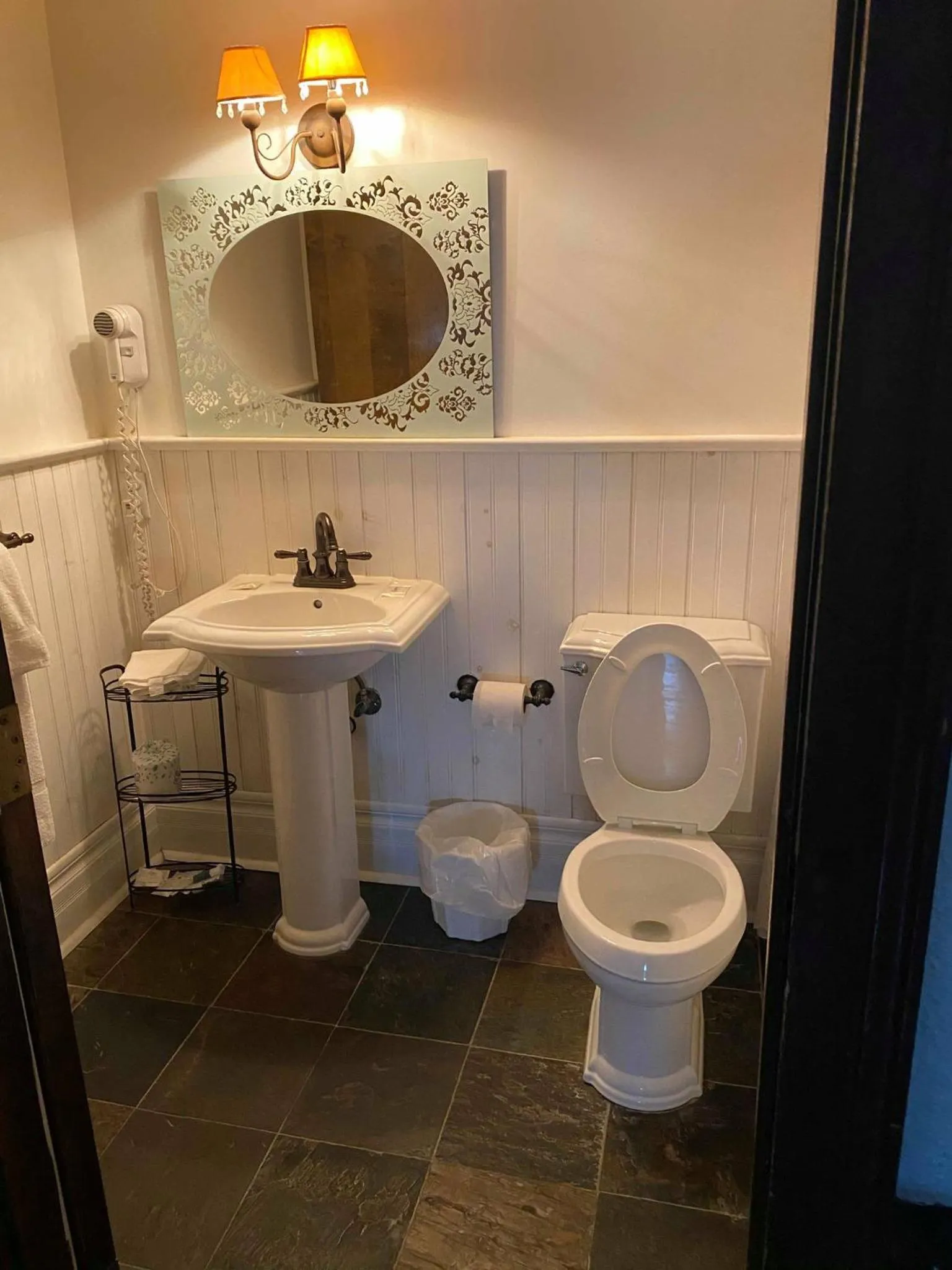 Bathroom in The Olde Angel Inn