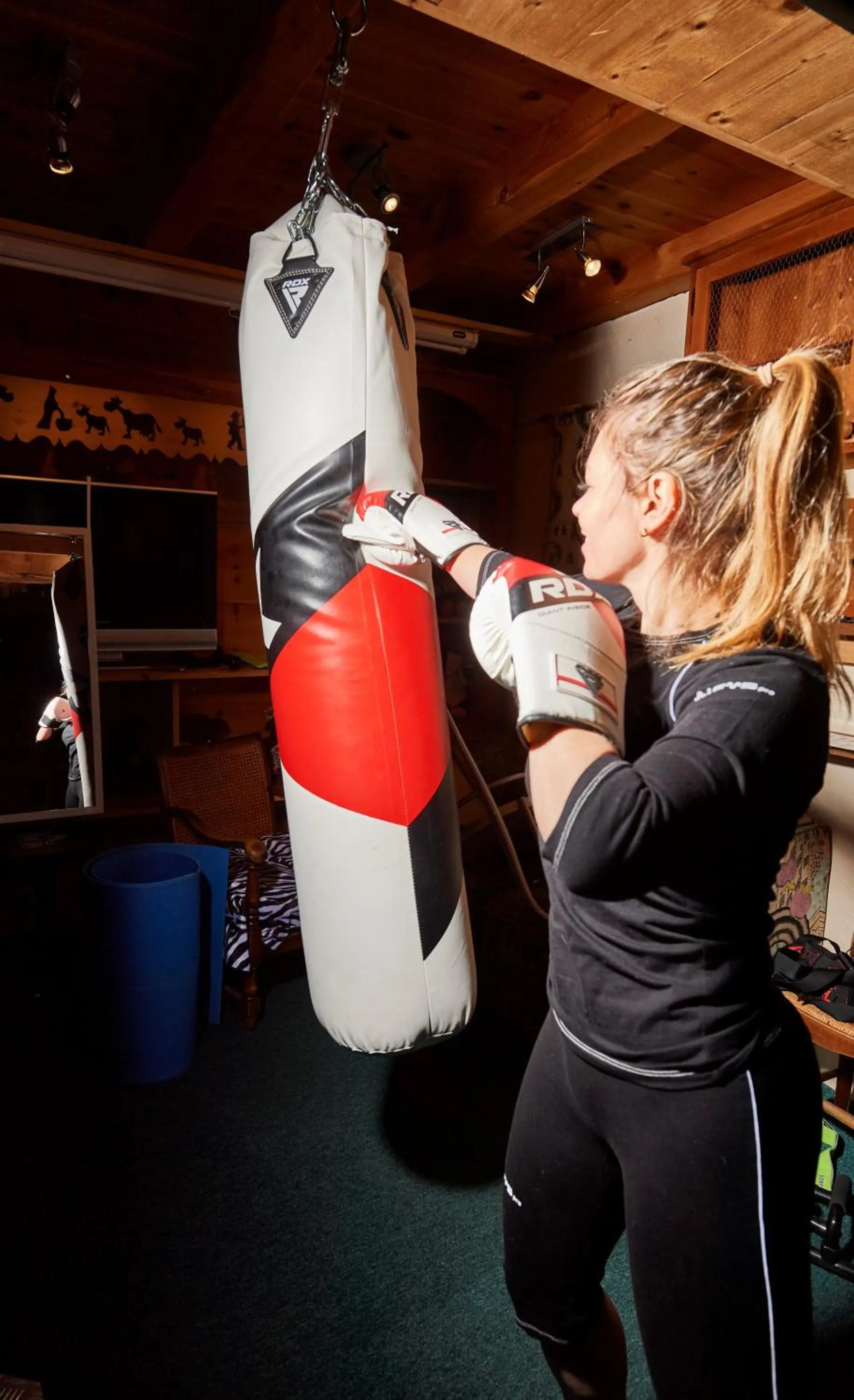 Fitness centre/facilities in Logis Hôtel et Spa Le Christiania