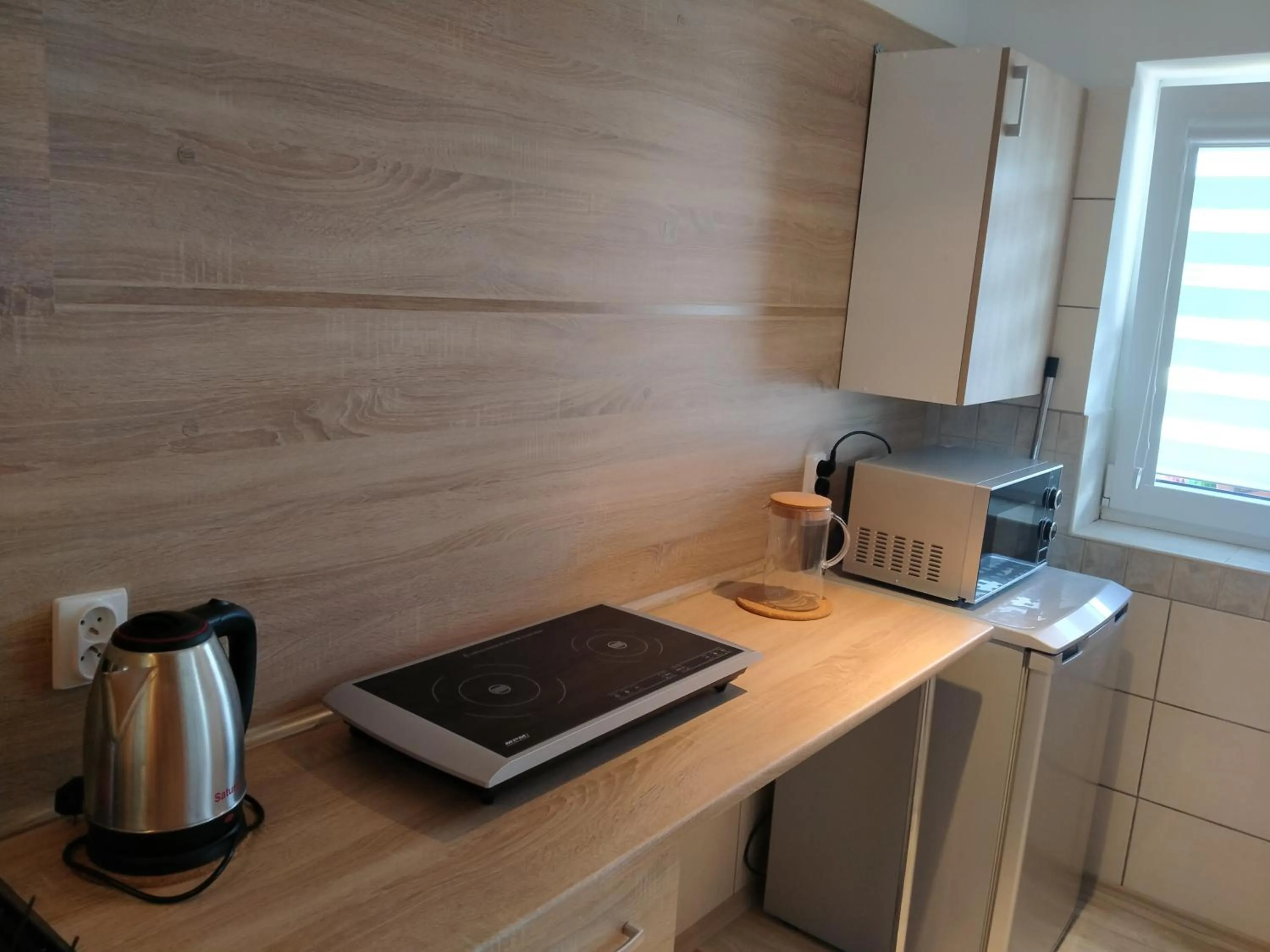 Kitchen or kitchenette in Domki całoroczne Panamera