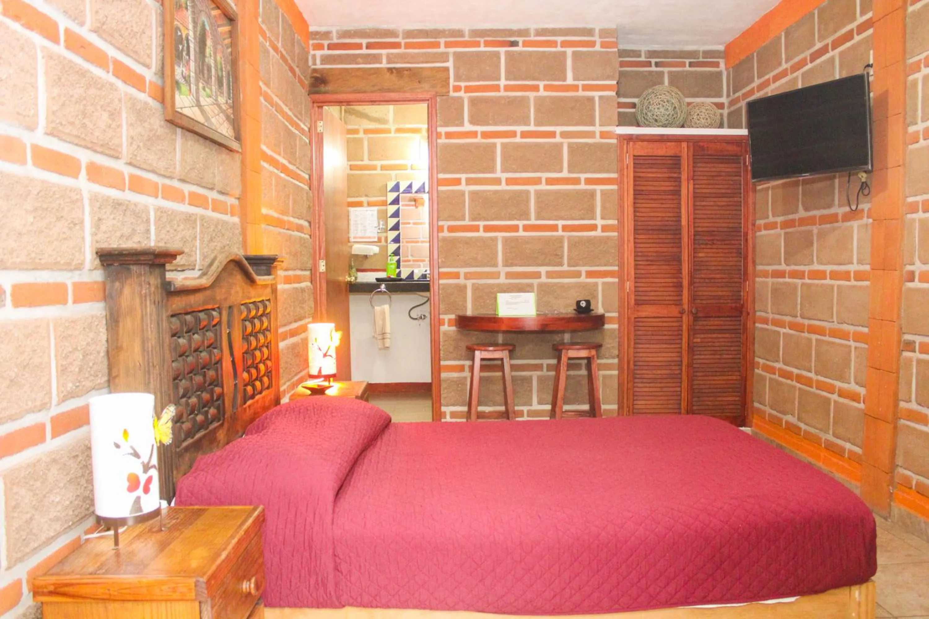 Bed in Hospedaje Piedra de Sol