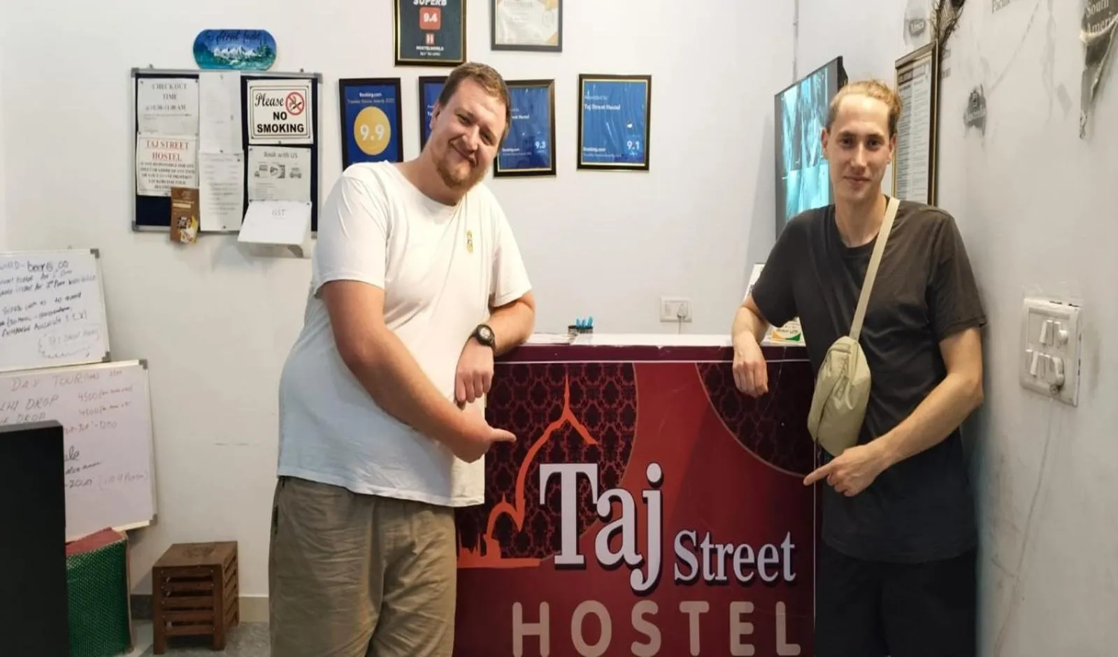 Guests in Taj Street Hostel