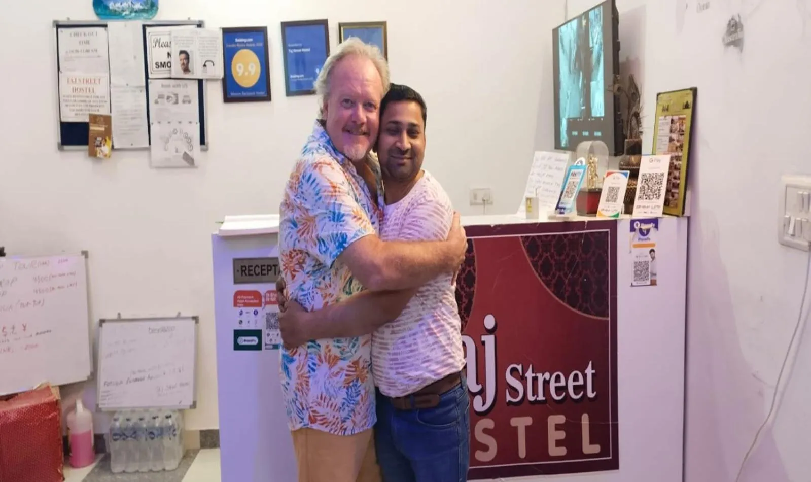 Guests in Taj Street Hostel