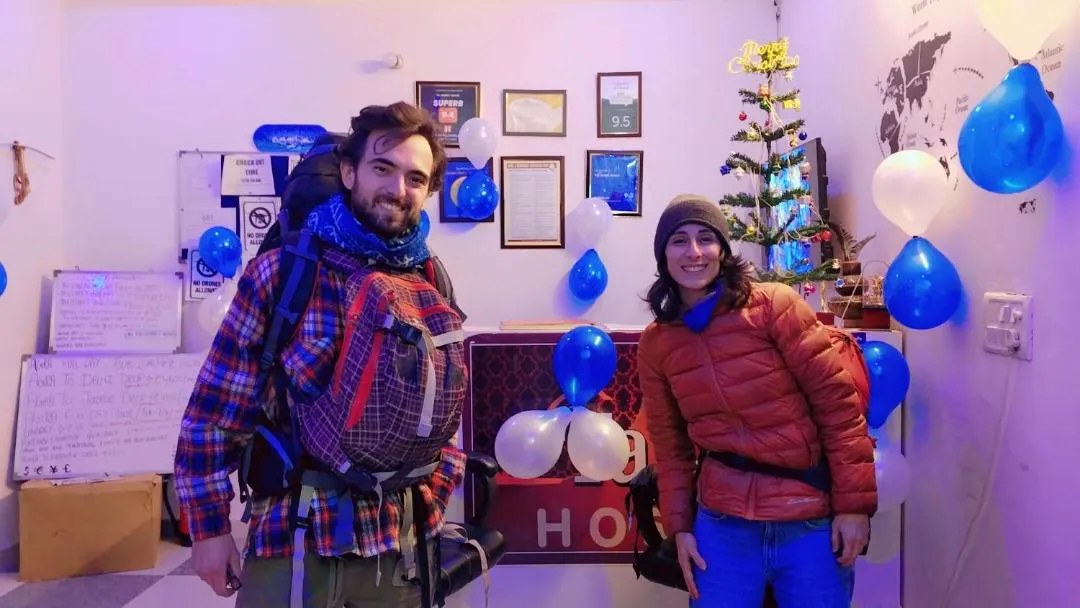 Lobby or reception in Taj Street Hostel