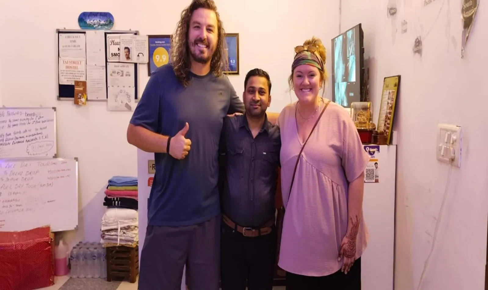 Guests in Taj Street Hostel