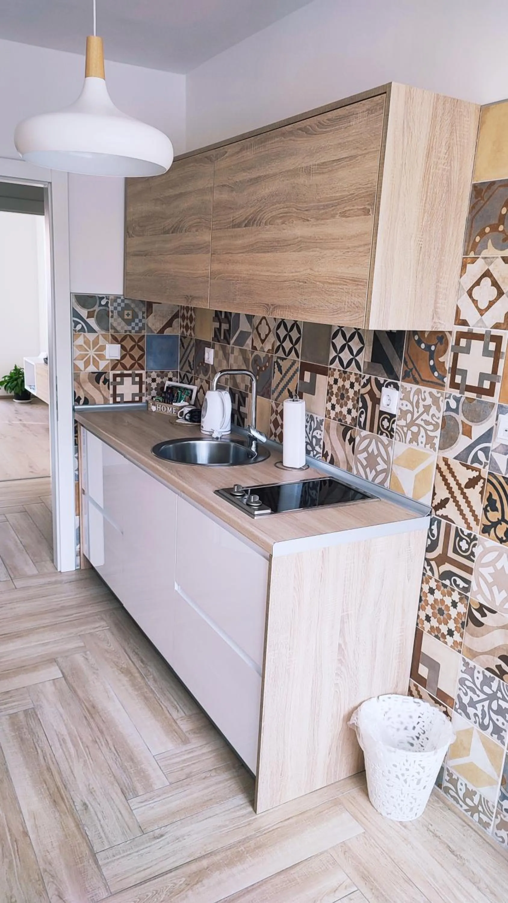 Kitchen or kitchenette in Apartman Lena