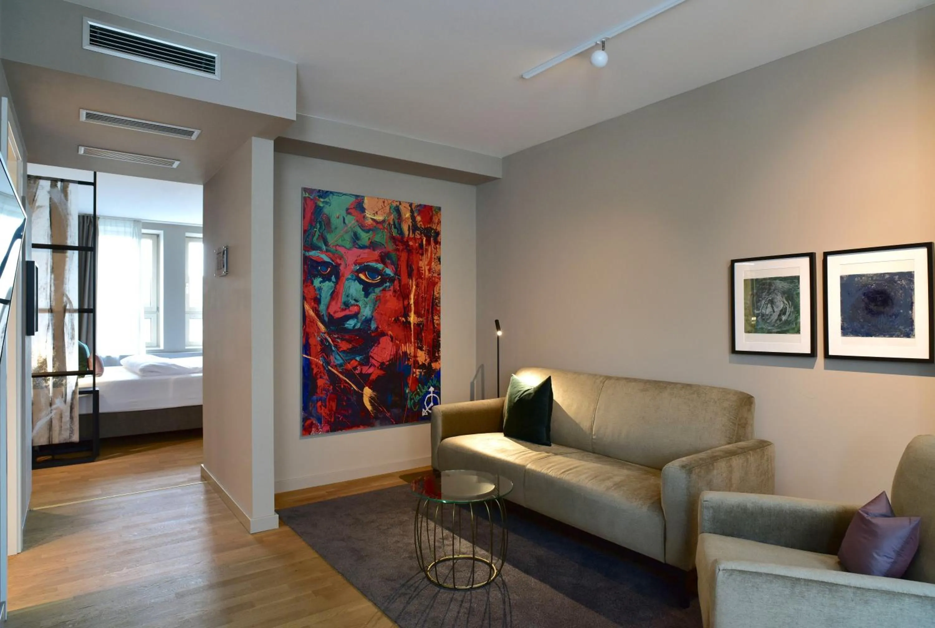 Bed in SAXX Hotel "Am Theater Karree"