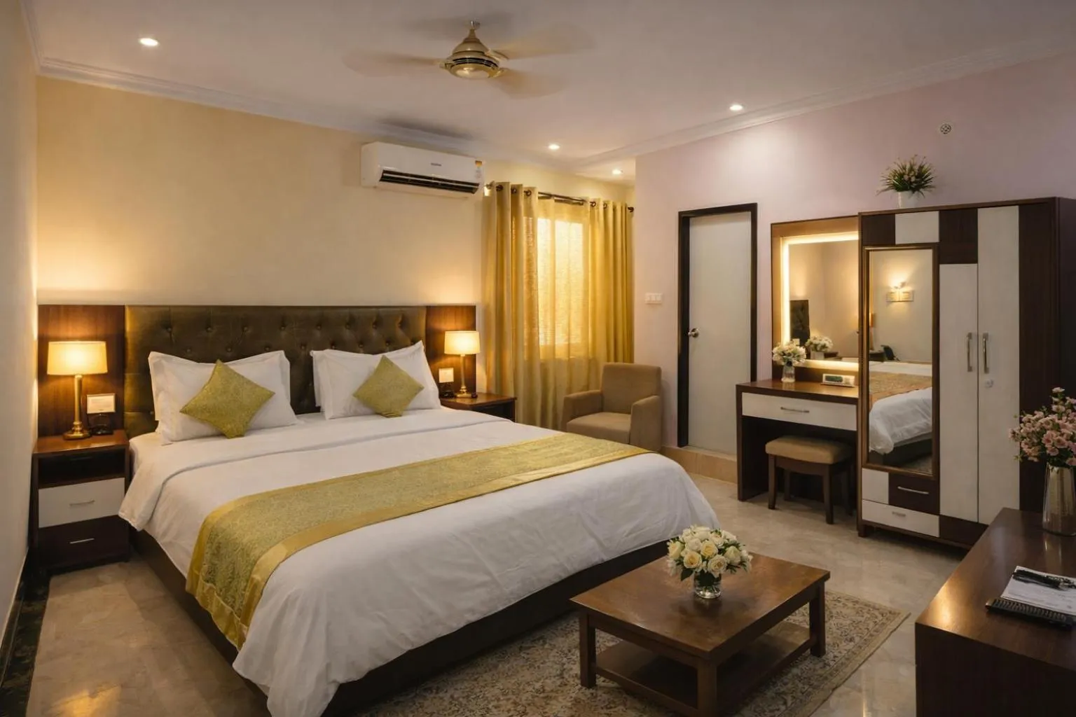 Photo of the whole room, Bed in Hotel Sarweshwary