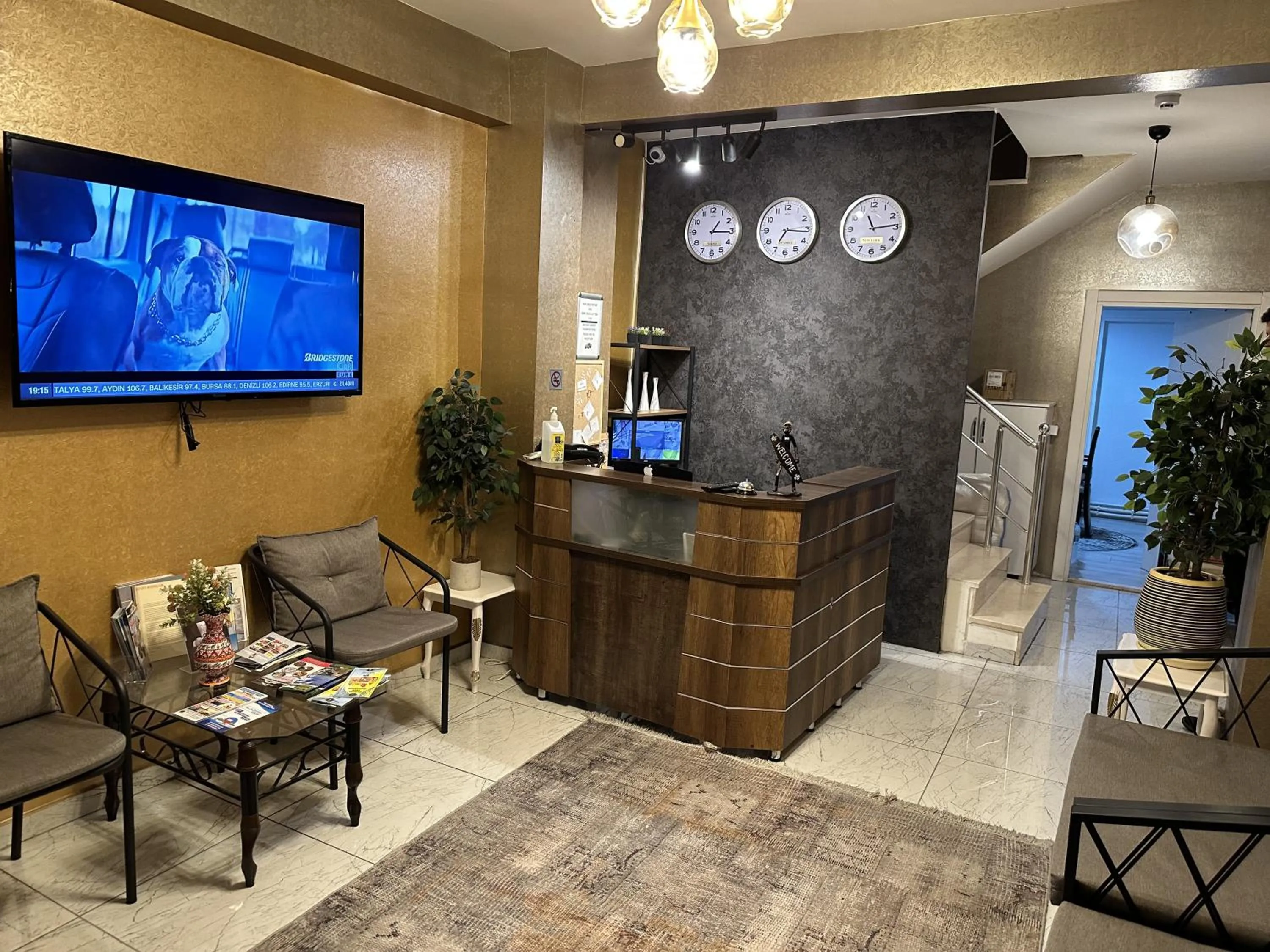 Lobby or reception in Galapera Hotel