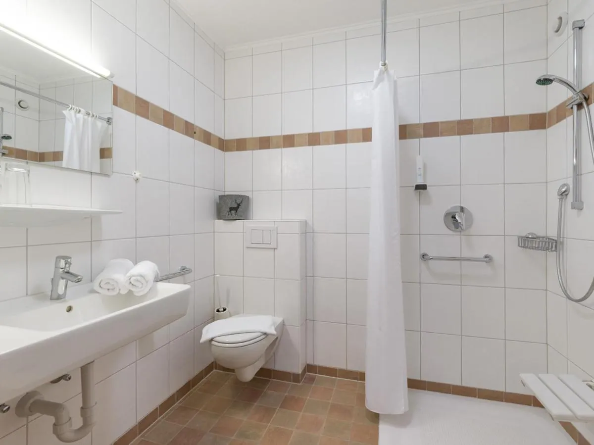 Bathroom in Aparthotel Brandauerhof