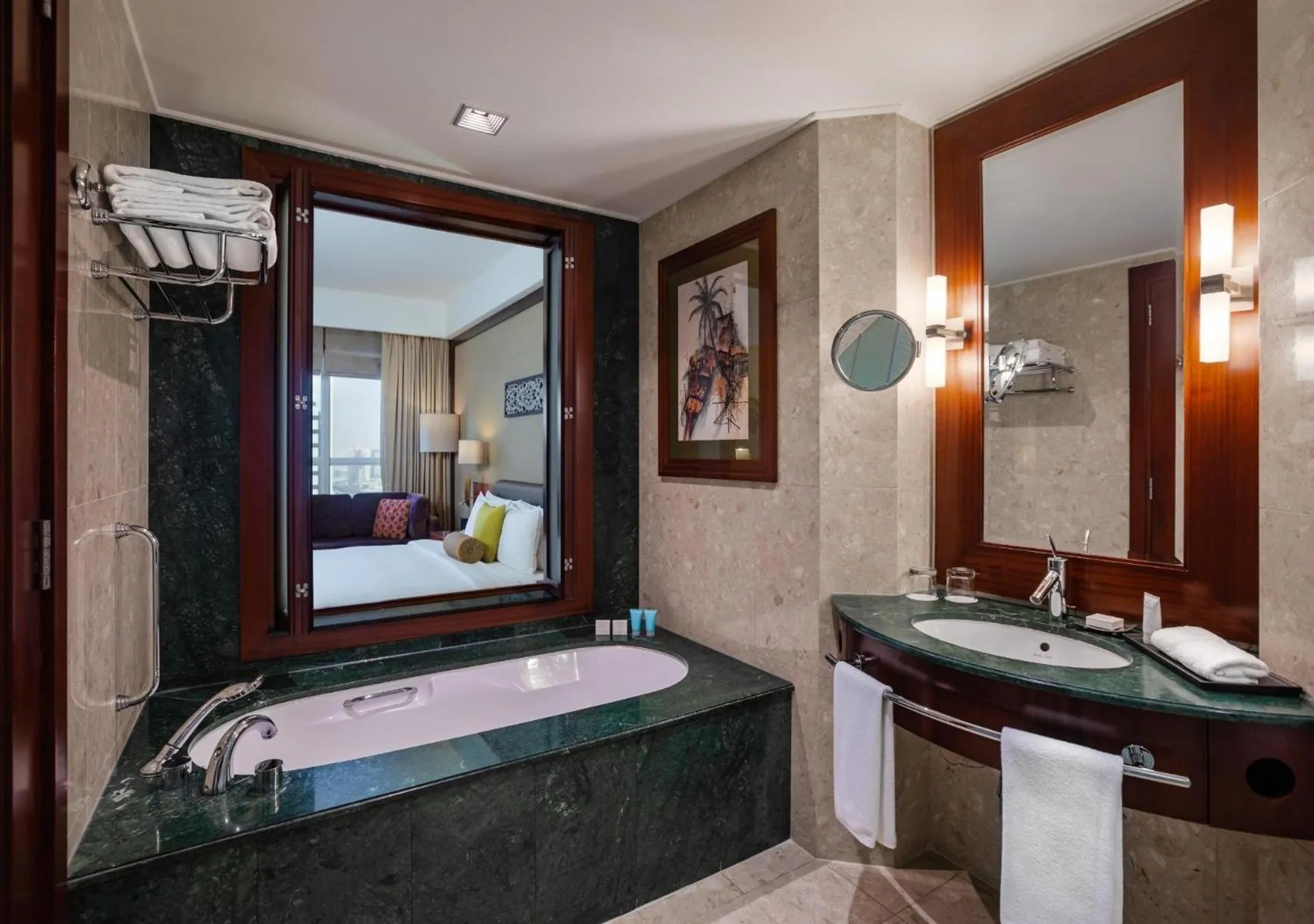 Bathroom in Dusit Thani Dubai