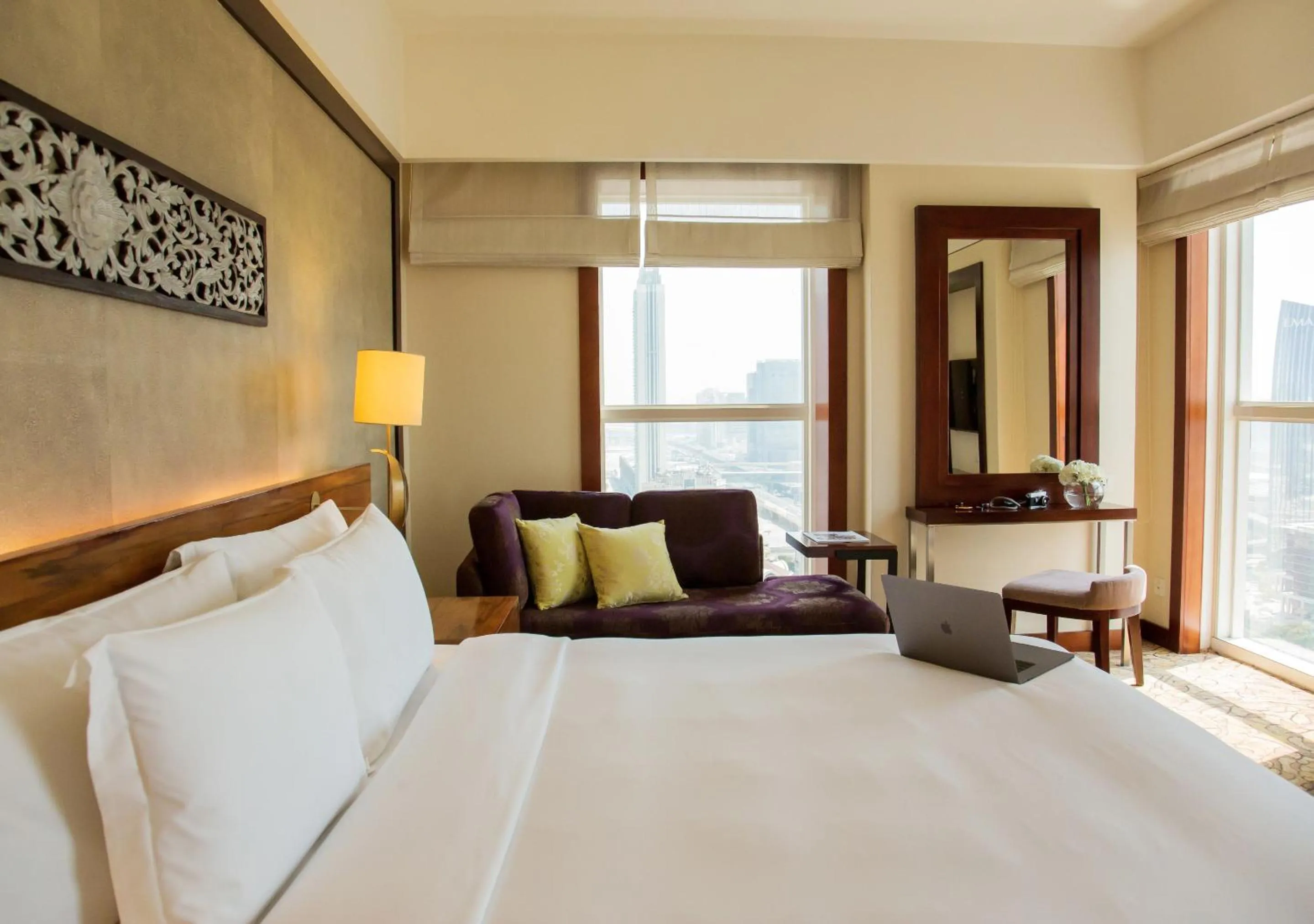 Bed in Dusit Thani Dubai
